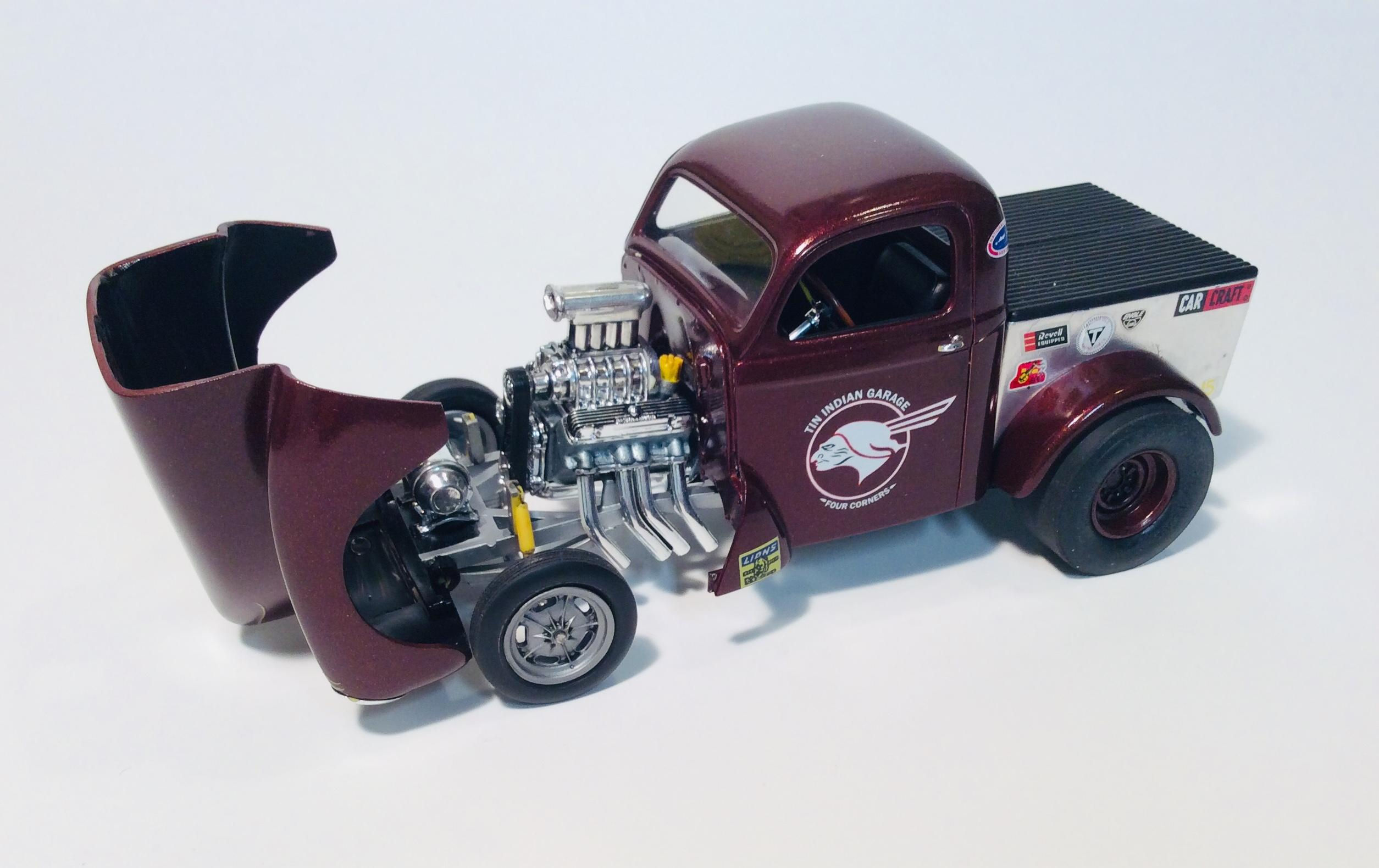 Wallpaper #R0D_L5MBJhL2WPbaBb_P89 Amt 40 Willys Pickup Gasser Drag Racing Model Cars Magazine Forum