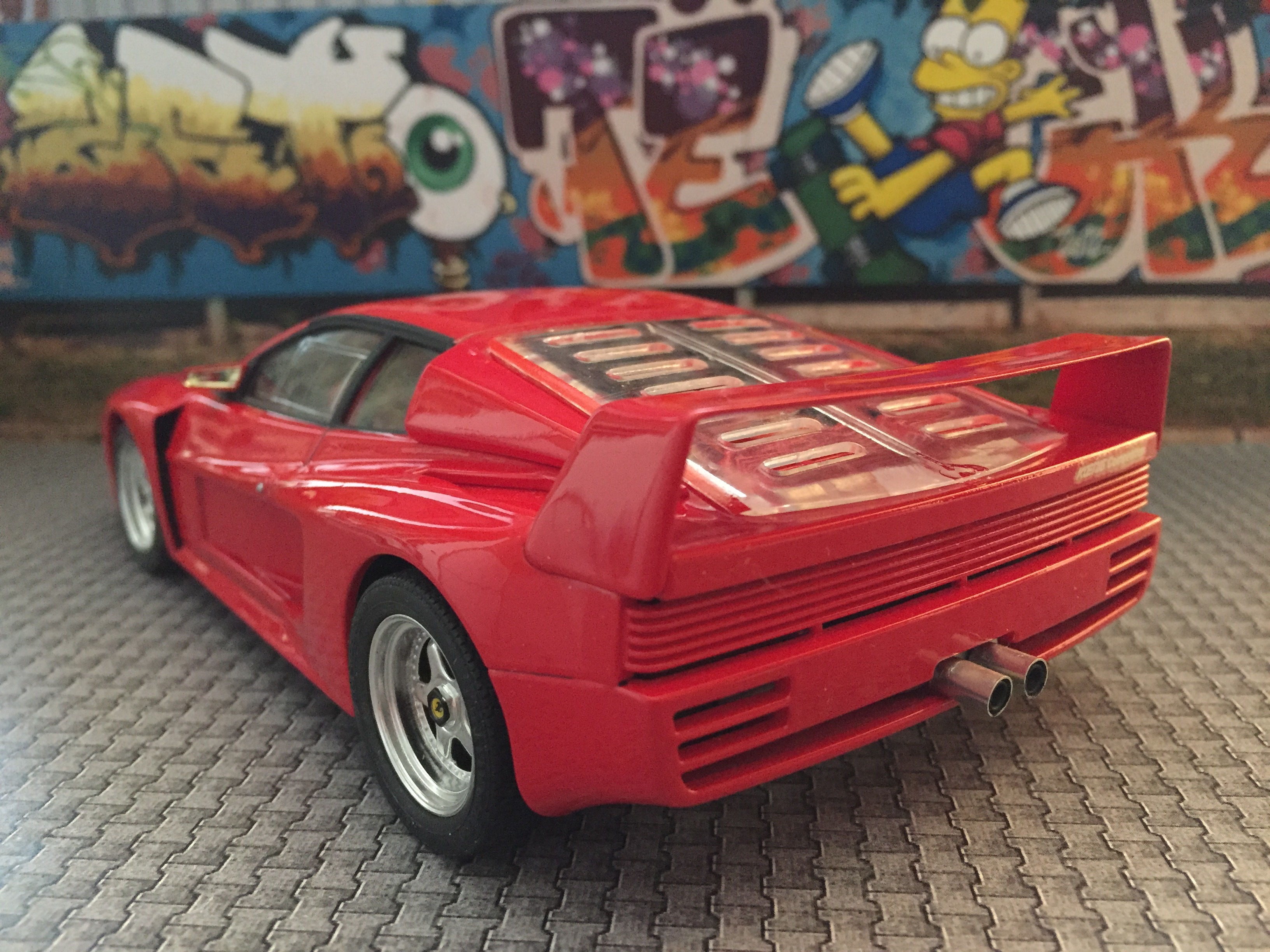 Wallpaper #_T_SO5MBLiIJ4c9OwY_B78 Koenig Competition Ferrari Testarossa 124 Scale by Fujimi Model