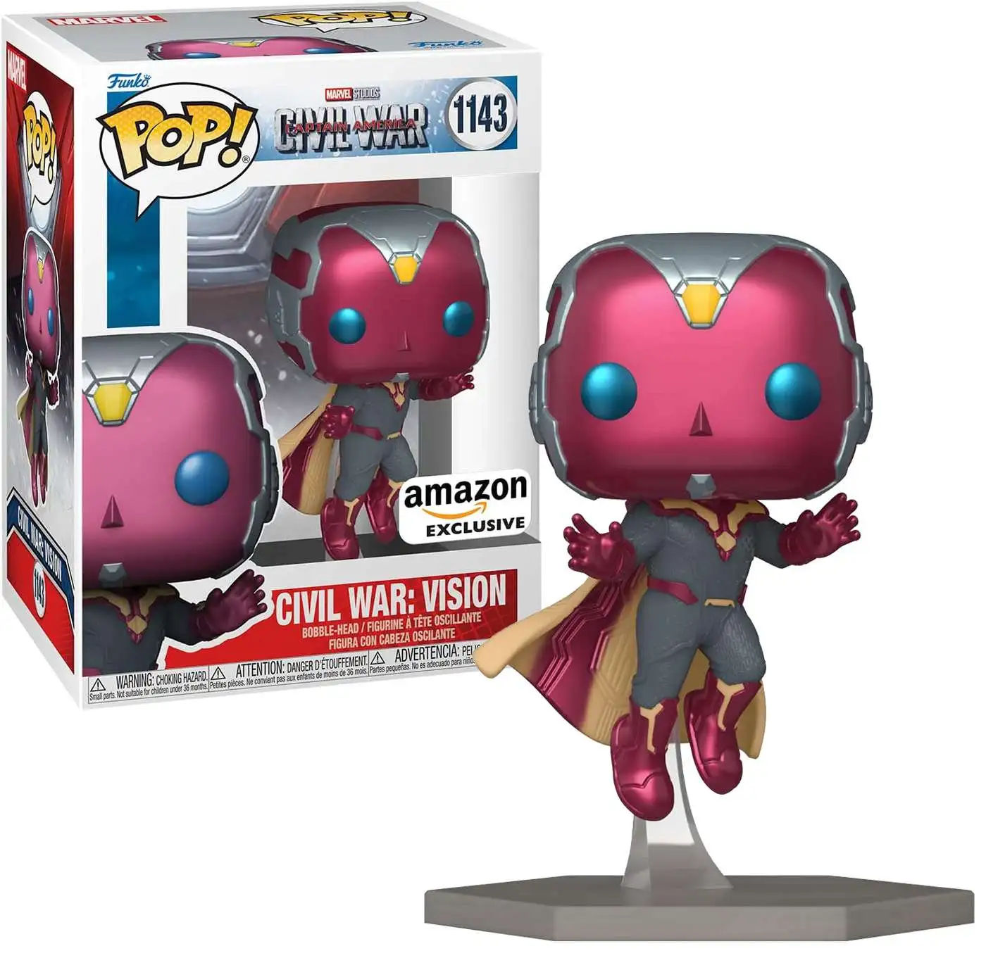 Wallpaper #_aV-OJMBVBiSkHCa5Y3h23 Funko Pop Figure Marvel Captain America Civil War Vision Funko Marvel