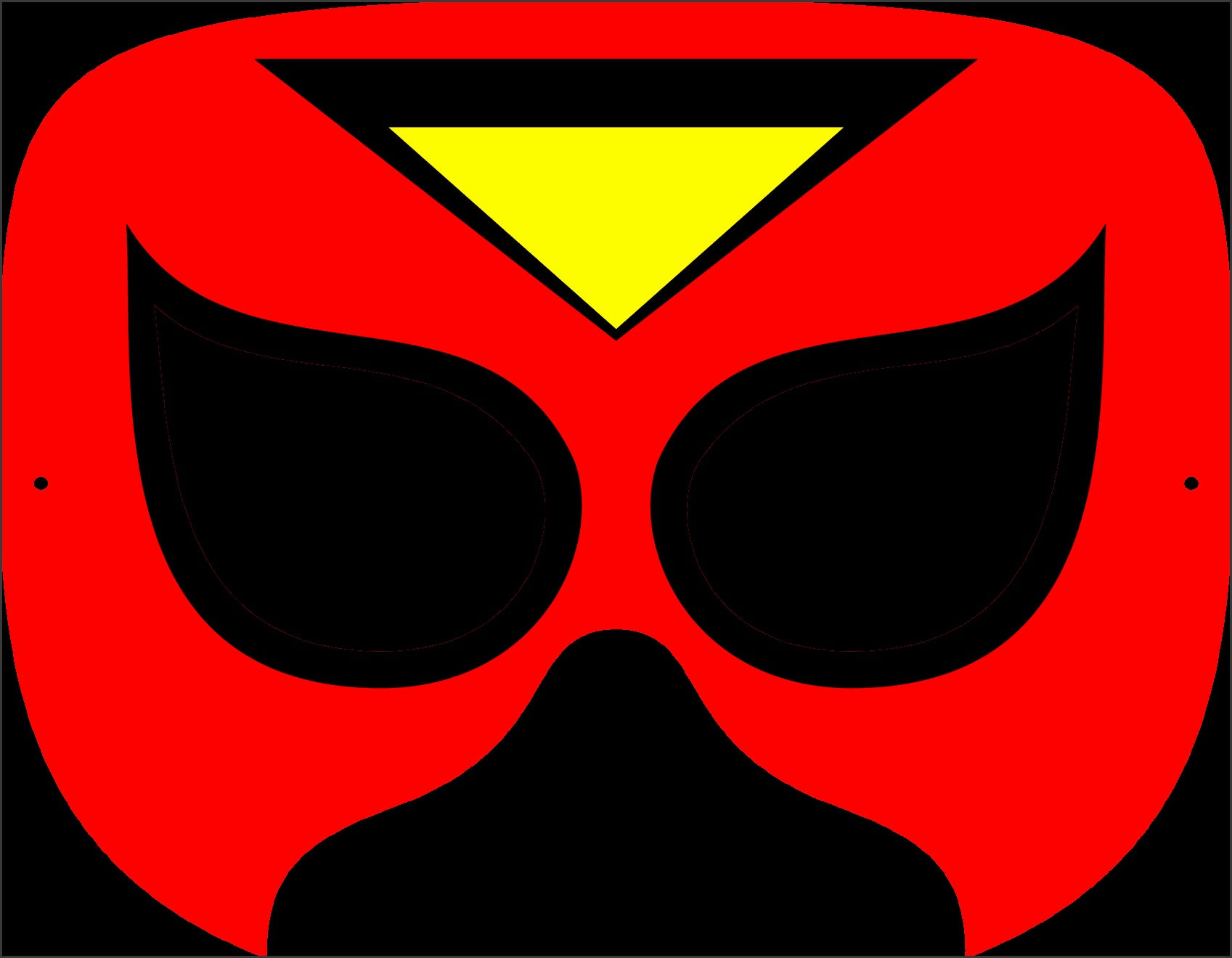 Wallpaper #4mf-7JIBSpphPi3-s1Ws267 7 Superhero Masks Template for Kids Sampletemplatess Sampletemplatess
