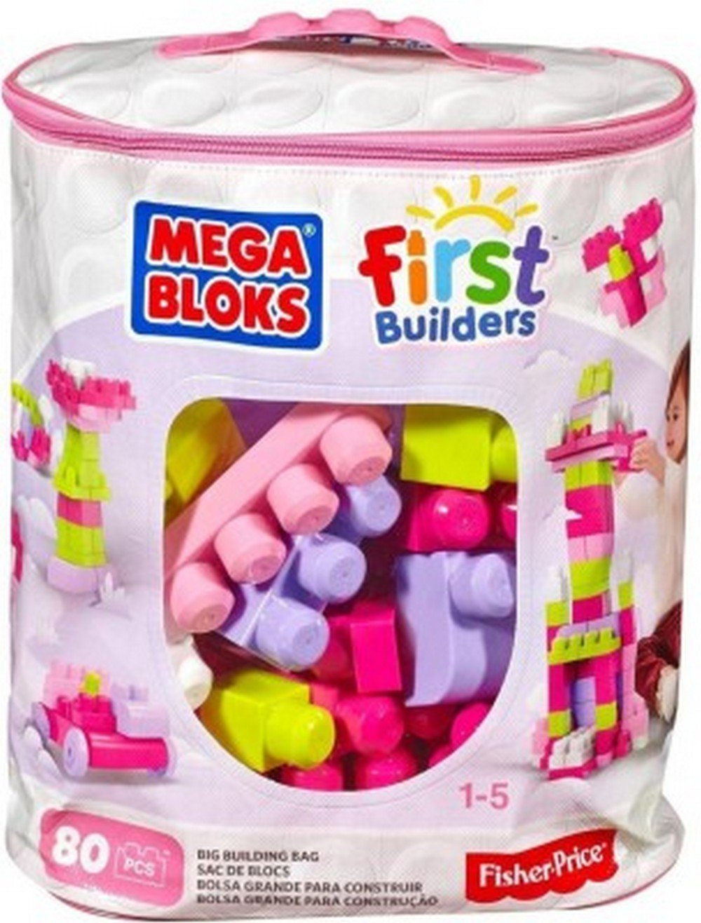 Wallpaper #634d6 Mega Bloks First Builders Big Building Bag with Big Building Blocks