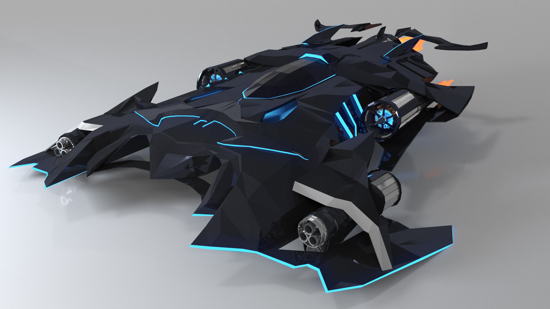 Wallpaper #t2h3FpMBSpphPi3-7QvA185 Batmobile Sci Fi Eduardo Netkingz Bartali