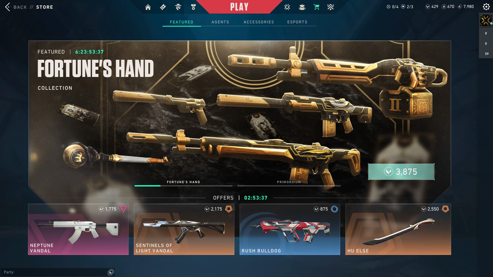 Wallpaper #A2cL6JIBSpphPi3-Dzuj56 Valorant Fortunes Hand Bundle Skins Price and Release Date Esportsgg