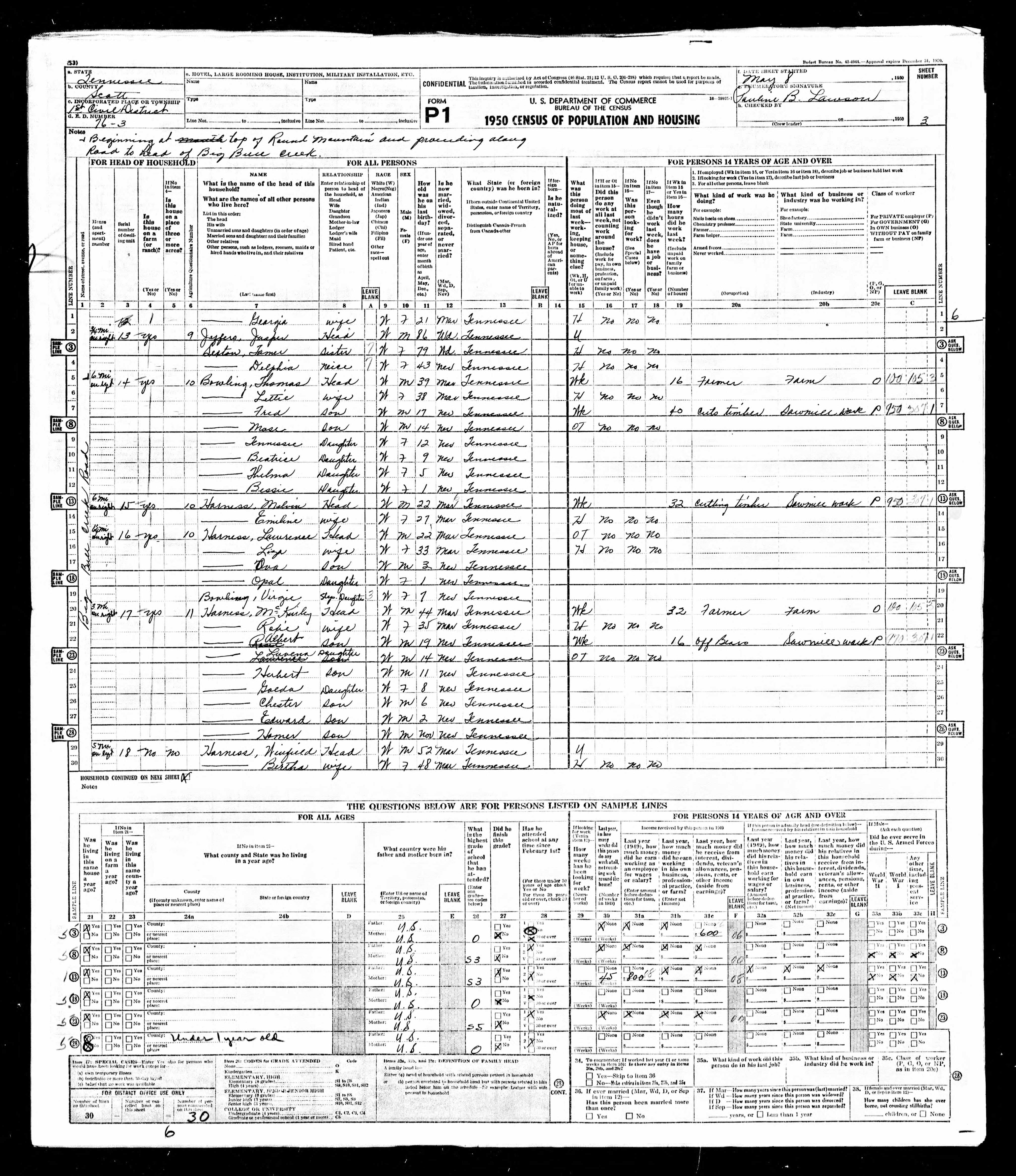 Wallpaper #YPQzOZMBKFX8bn3rnnbQ398 1950 Census for Jasper Jeffers