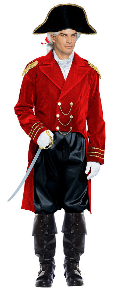 Wallpaper #Cbj11pIBJvJKYCmEf-Ex278 Adult Red Coat British Captain Costume Candy Apple Costumes Villain