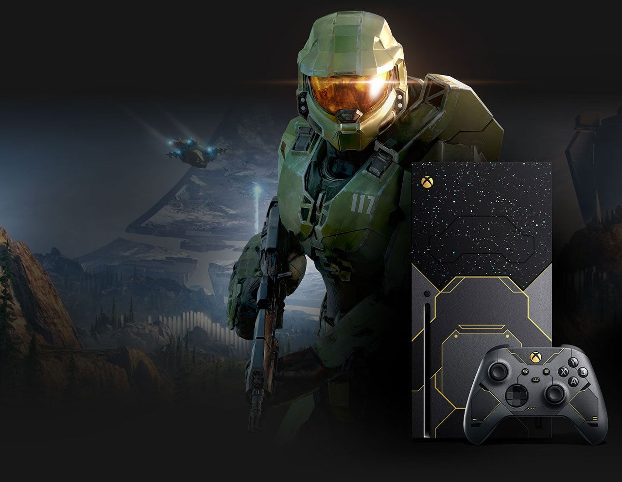 Wallpaper #C23aaZcBycdYOYFT1HHL69 Xbox Series X Halo Infinite Limited Edition Console