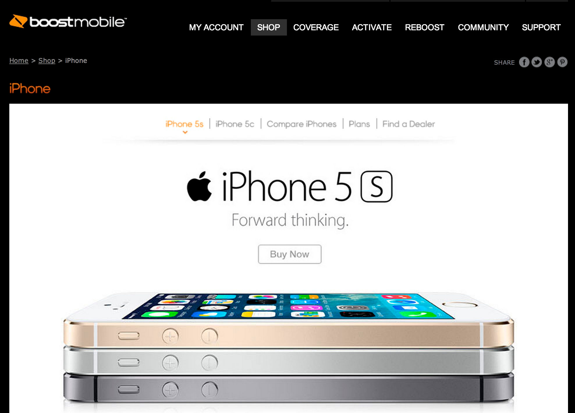 Wallpaper #bGc1EZMBSpphPi3-VPYa288 Boost Mobile Starts Selling the iPhone 5s and 5c Today for 200 Off for