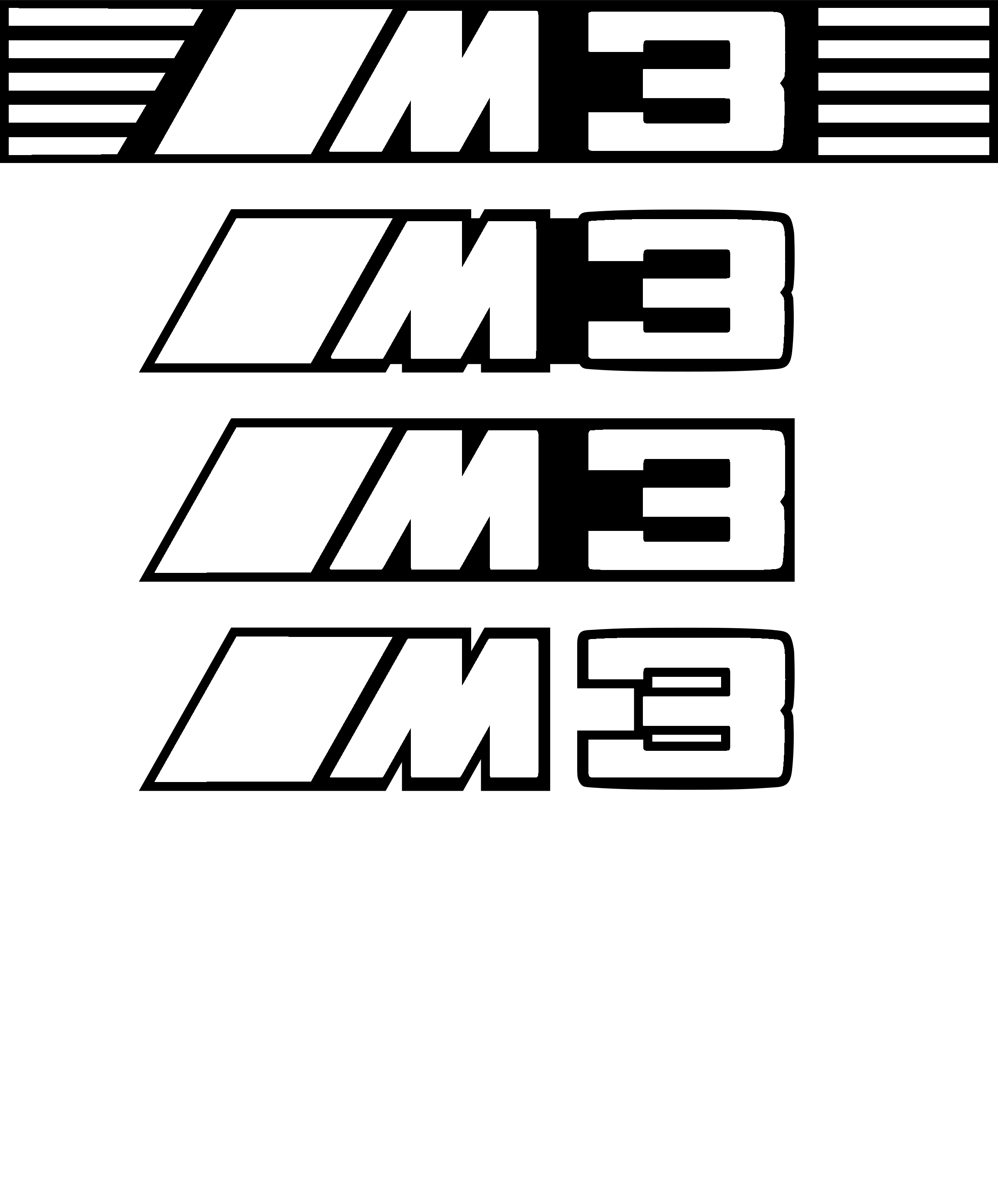 Wallpaper #2xnmGY8BtGB6xQ78gHOl39 Black and White BMW M3 Logo Logodix