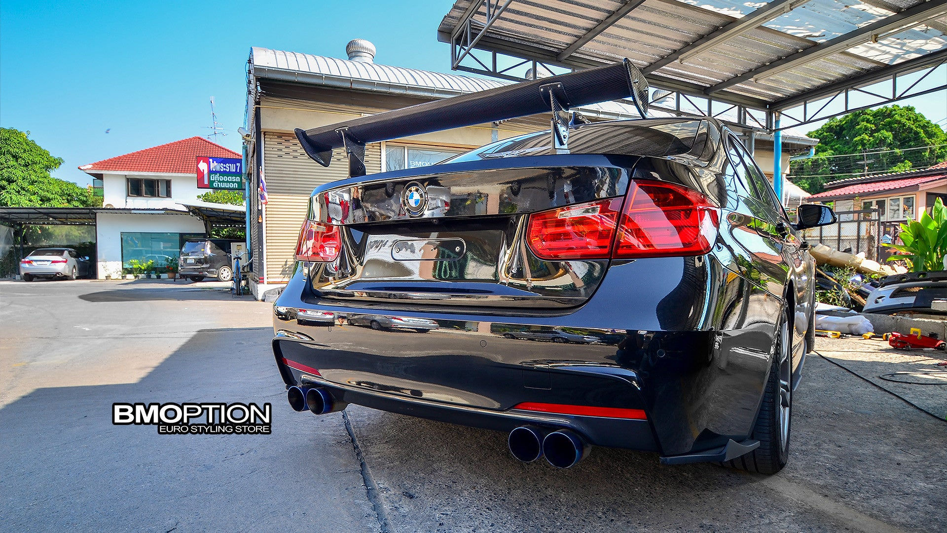 Wallpaper #n86VJZMB71dOy6JZgRRJ207 E92 M3 Gts Style Rear Trunk Wing Aeroform Thailand