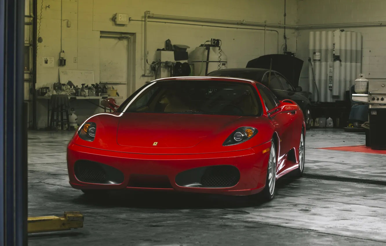 Wallpaper #ITGBNZMB5zzyi_yY5Vf_261 Wallpaper Red Ferrari F430 Garage Images for Desktop Section