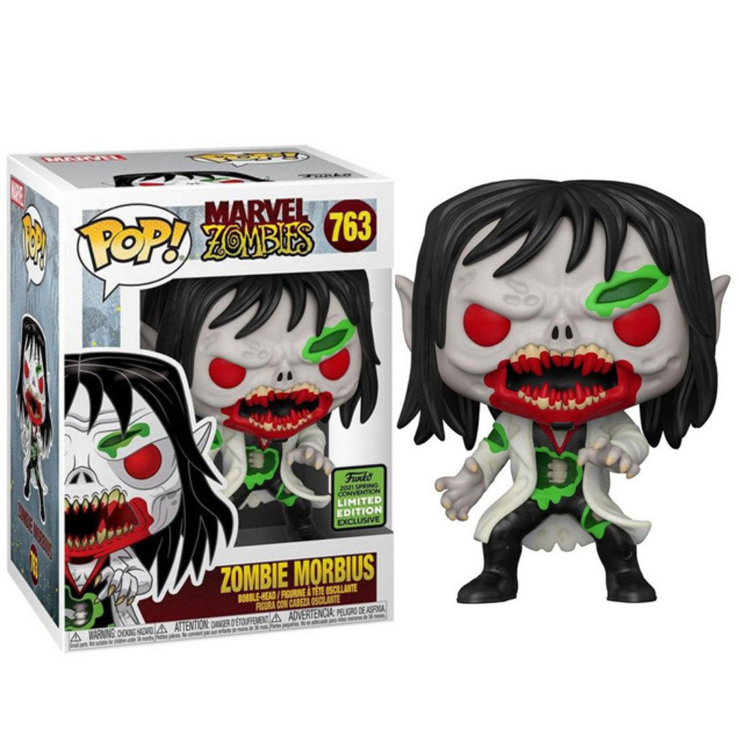 Wallpaper #vWfWEJMBSpphPi3-LPSt291 Funko Pop Marvel Zombies Spiderman Zombie Morbius 763 Exclusivo Eccc