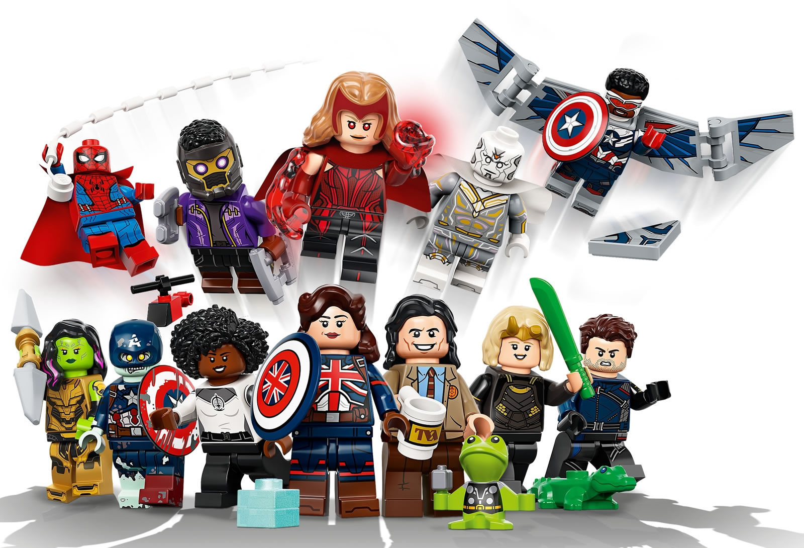 Wallpaper #tp-vV5MBcUVgGJNoe68-105 Lego Marvel Studios 71031 Collectible Minifigures Series Les Visuels