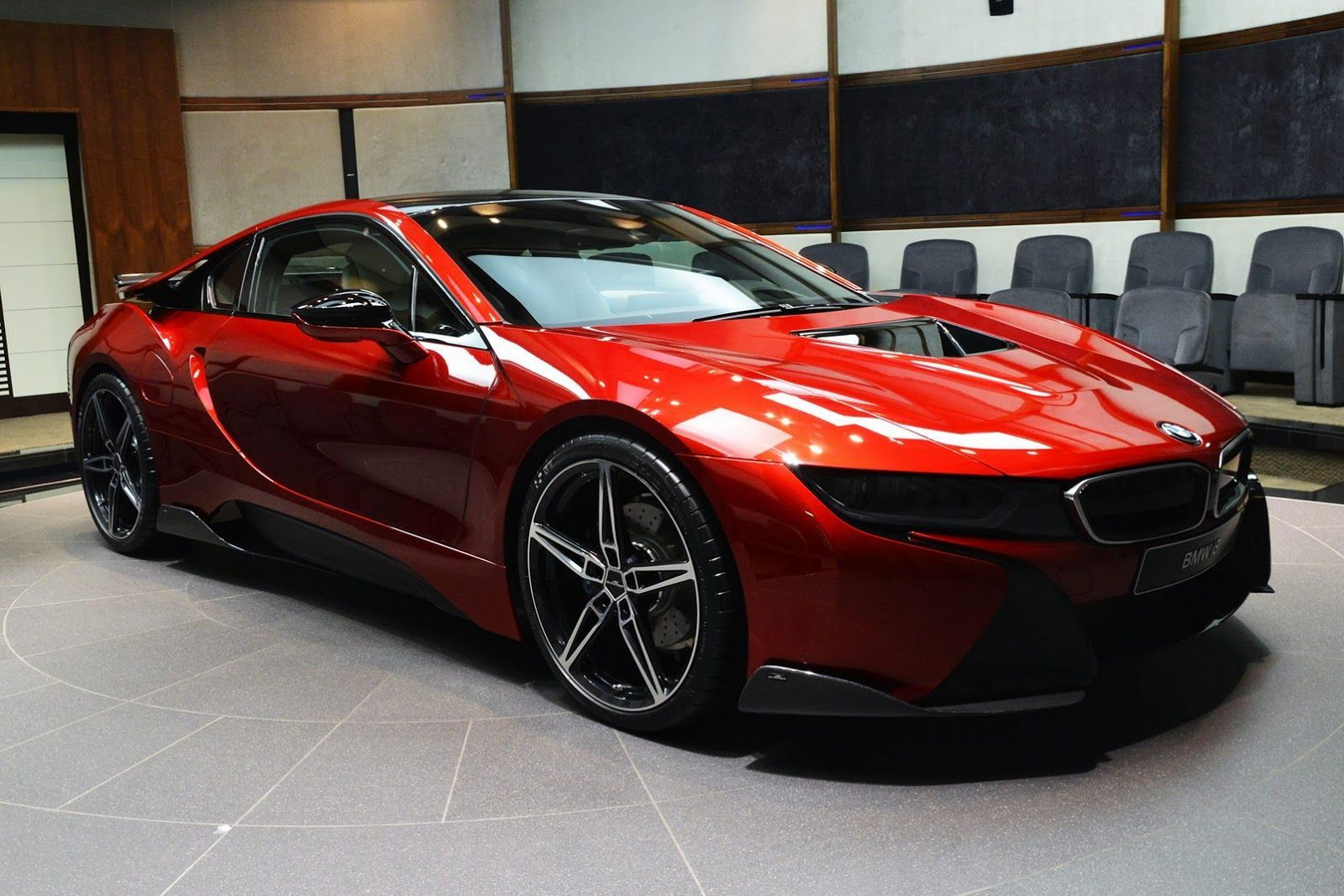 Wallpaper #_RXtu44BmMigT4Un3VZr45 BMW Unveils i8 Protonic Red Edition