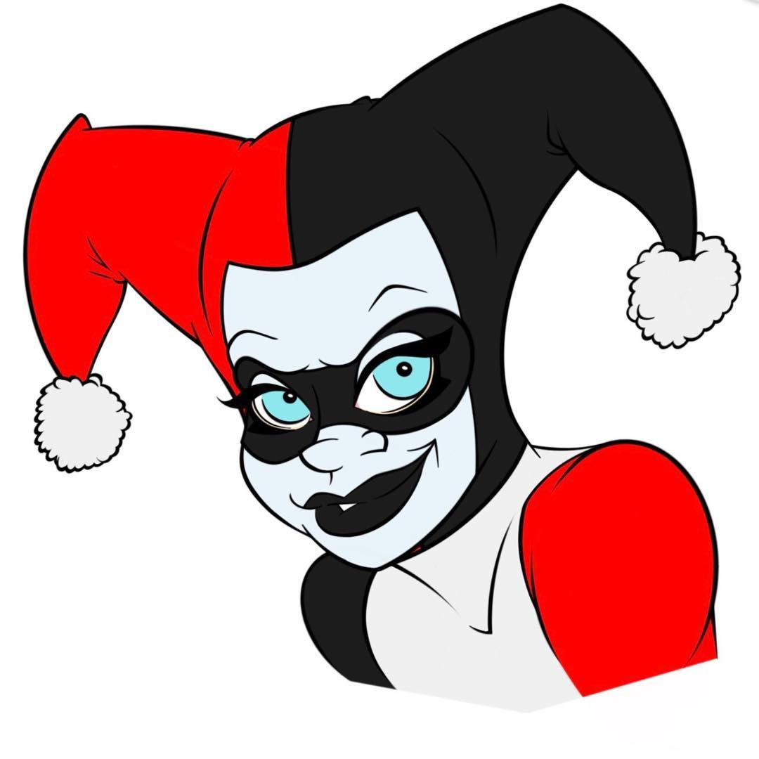 Wallpaper #YWcr-5IBSpphPi3-CZPD56 Classic Harley Quinn Drawing Free Download on Clipartmag