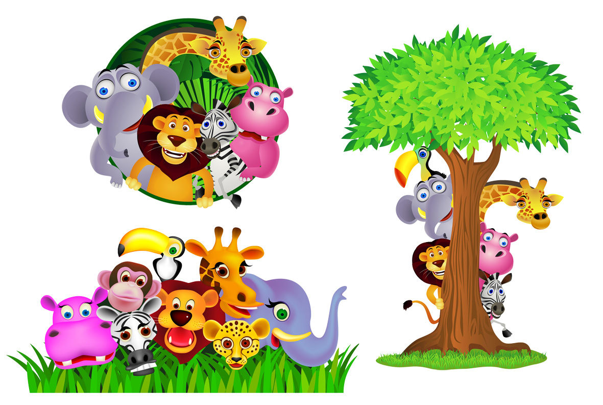 Wallpaper #03c4b Happy Jungle Safari Birthday Our Amhiraya Studio