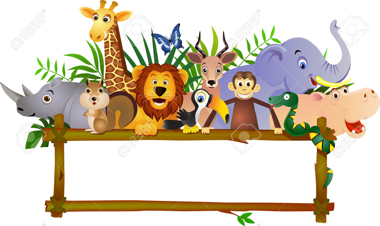 Wallpaper #03c4b Happy Jungle Safari Birthday Our Amhiraya Studio