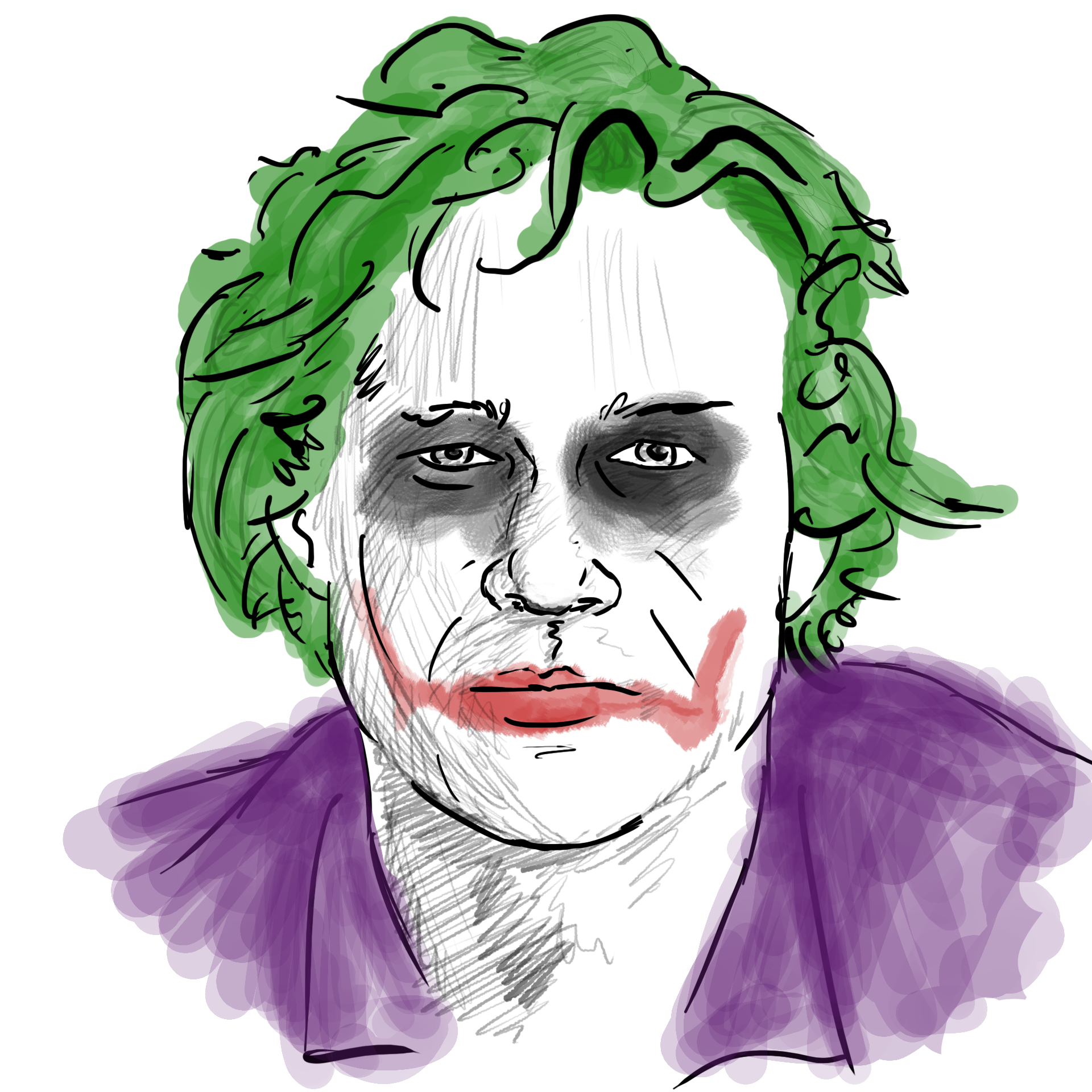 Wallpaper #FGdoEJMBSpphPi3-TvPv65 Heath Outline Joker Tattoo Best Tattoo Ideas
