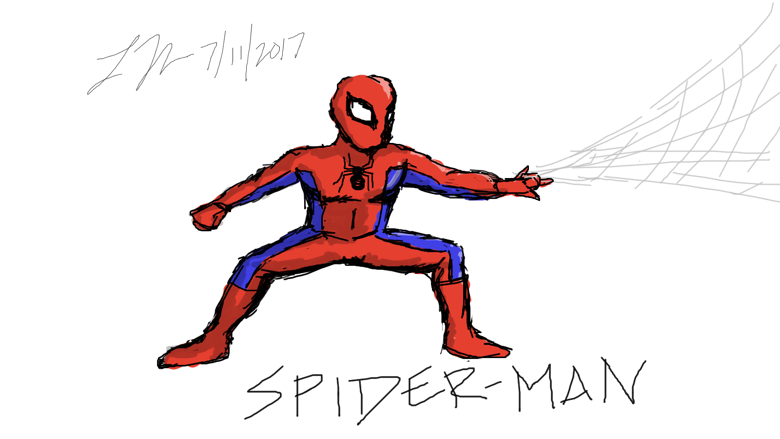 Wallpaper #eDGeNZMB5zzyi_yY4Vev72 Spider Man Homecoming Drawing Free Download on Clipartmag