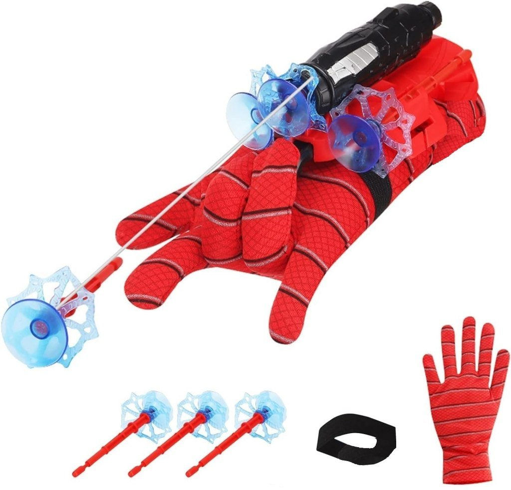 Wallpaper #Z_TCOpMBKFX8bn3rkXlB147 Spider Web Shooters Toy for Kids Fans Spiderman Hand Gloves Hero