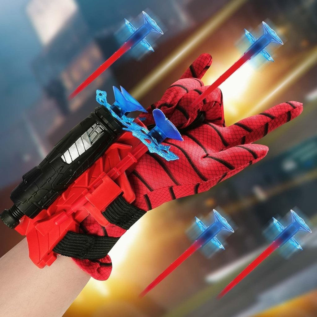 Wallpaper #Z_TCOpMBKFX8bn3rkXlB124 Spider Web Shooters Toy for Kids Fans Spiderman Hand Gloves Hero