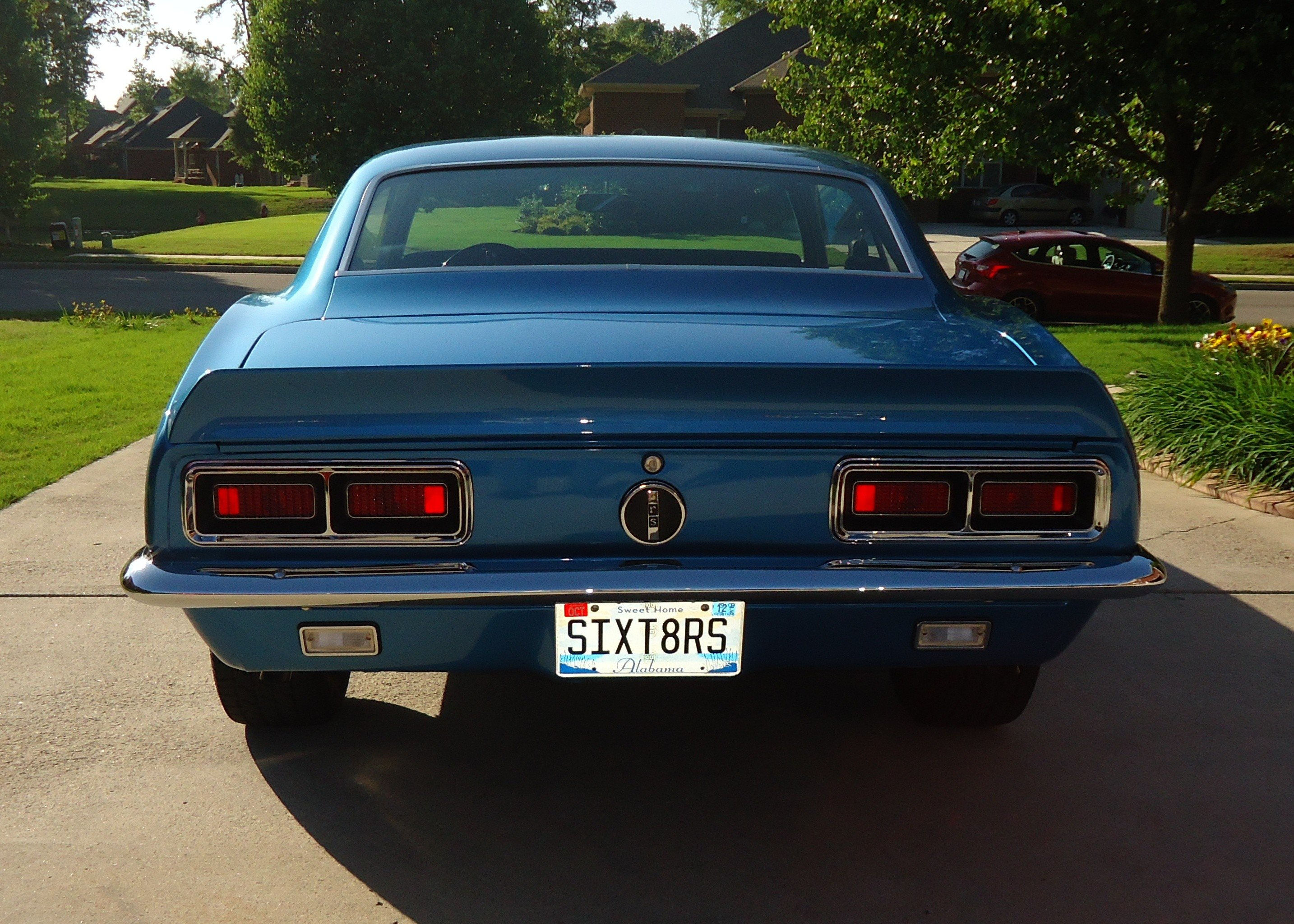 Wallpaper #XRkWHY8BtGB6xQ78gnY92 Great View of the Back End of This 68 Camaro Rs