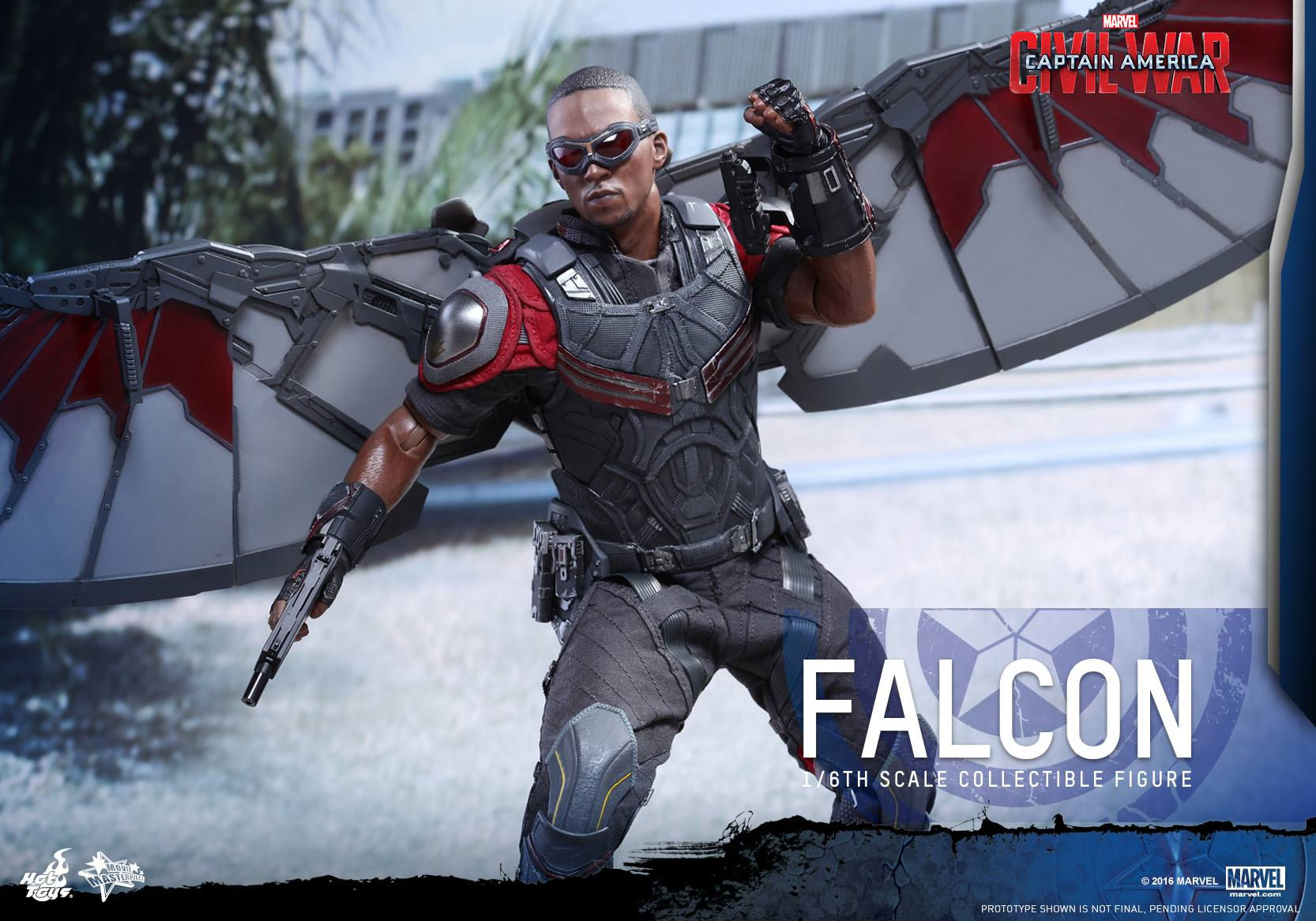 Wallpaper #e95cf Hot Toys Captain America the Winter Soldier the Falcon 12