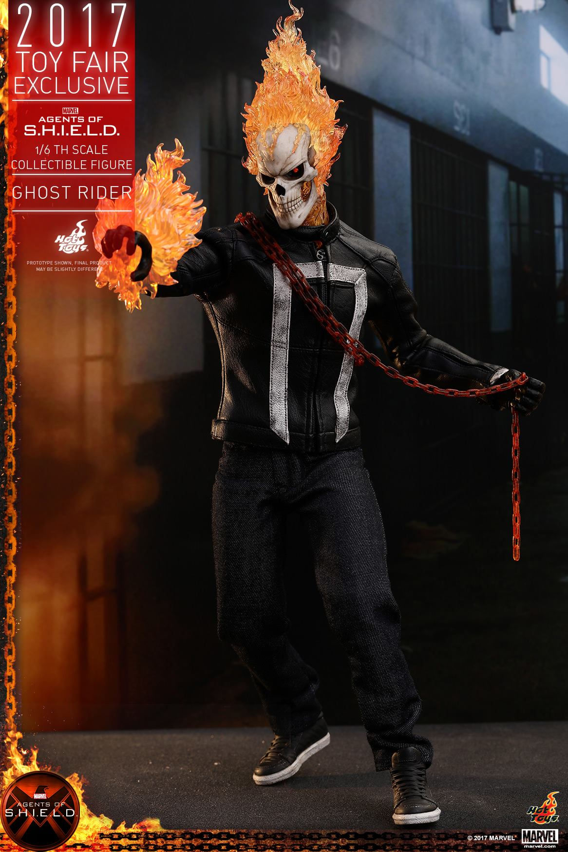 Wallpaper #g_TPOpMBKFX8bn3rq3n_24 Agents of Shield Ghost Rider 16 Scale Figure by Hot Toys the