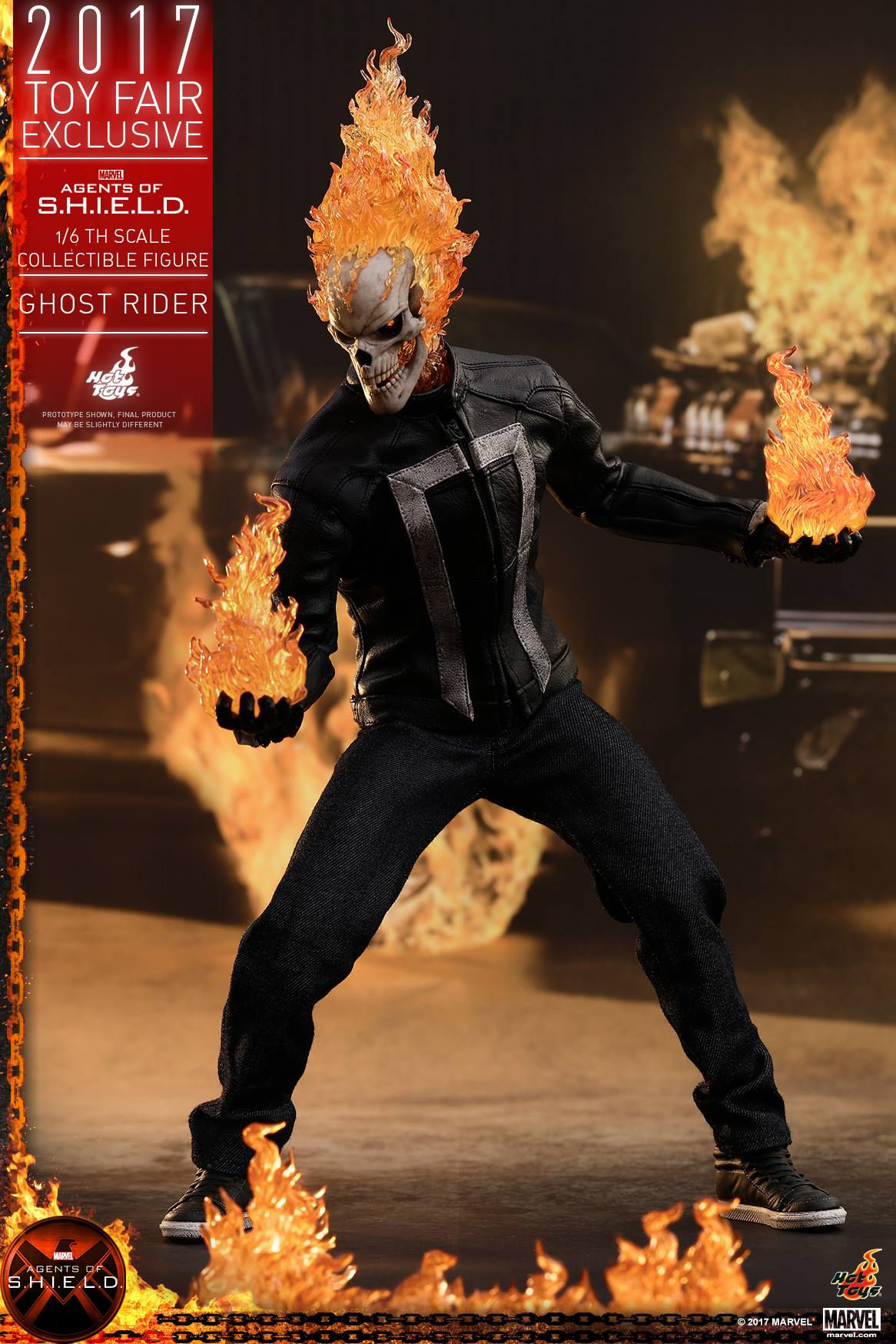 Wallpaper #g_TPOpMBKFX8bn3rq3n_80 Agents of Shield Ghost Rider 16 Scale Figure by Hot Toys the