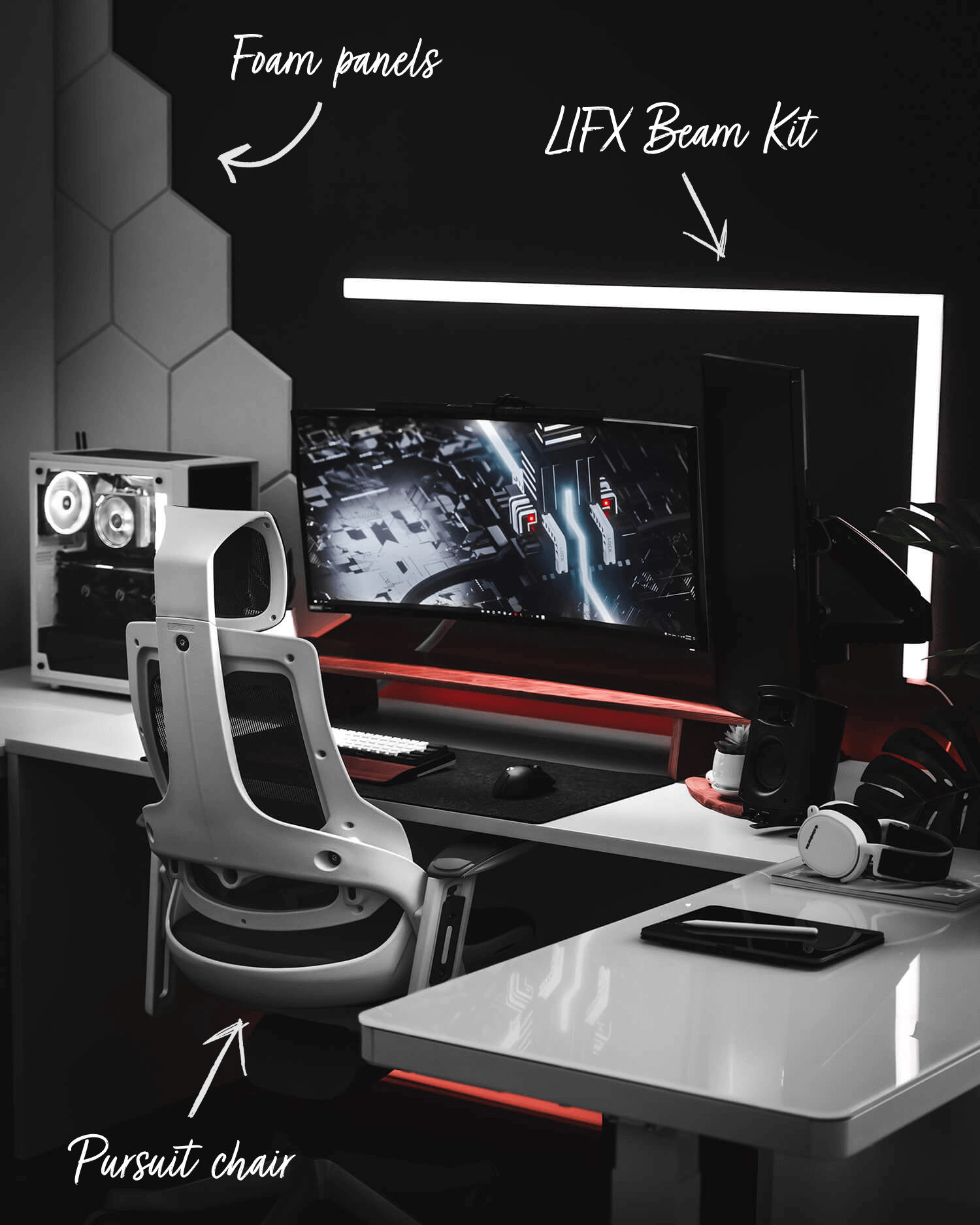 Wallpaper #mxmOHo8BtGB6xQ78Wnkr47 Futuristic Gaming Setup by Jay in California Us