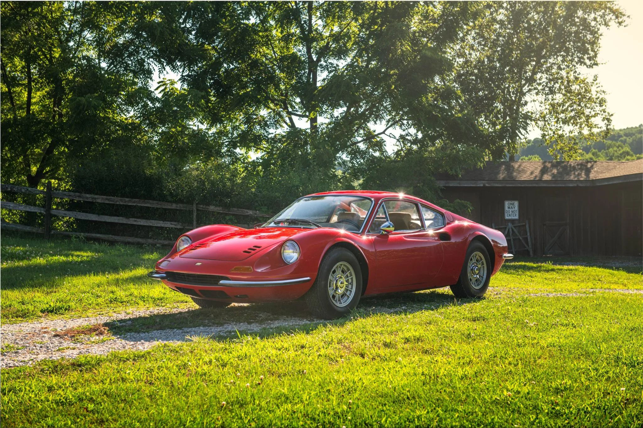 Wallpaper #HGfK9ZIBSpphPi3-VYFg305 L Series 1970 Ferrari Dino 246 GT Shows Low Miles All Numbers Match