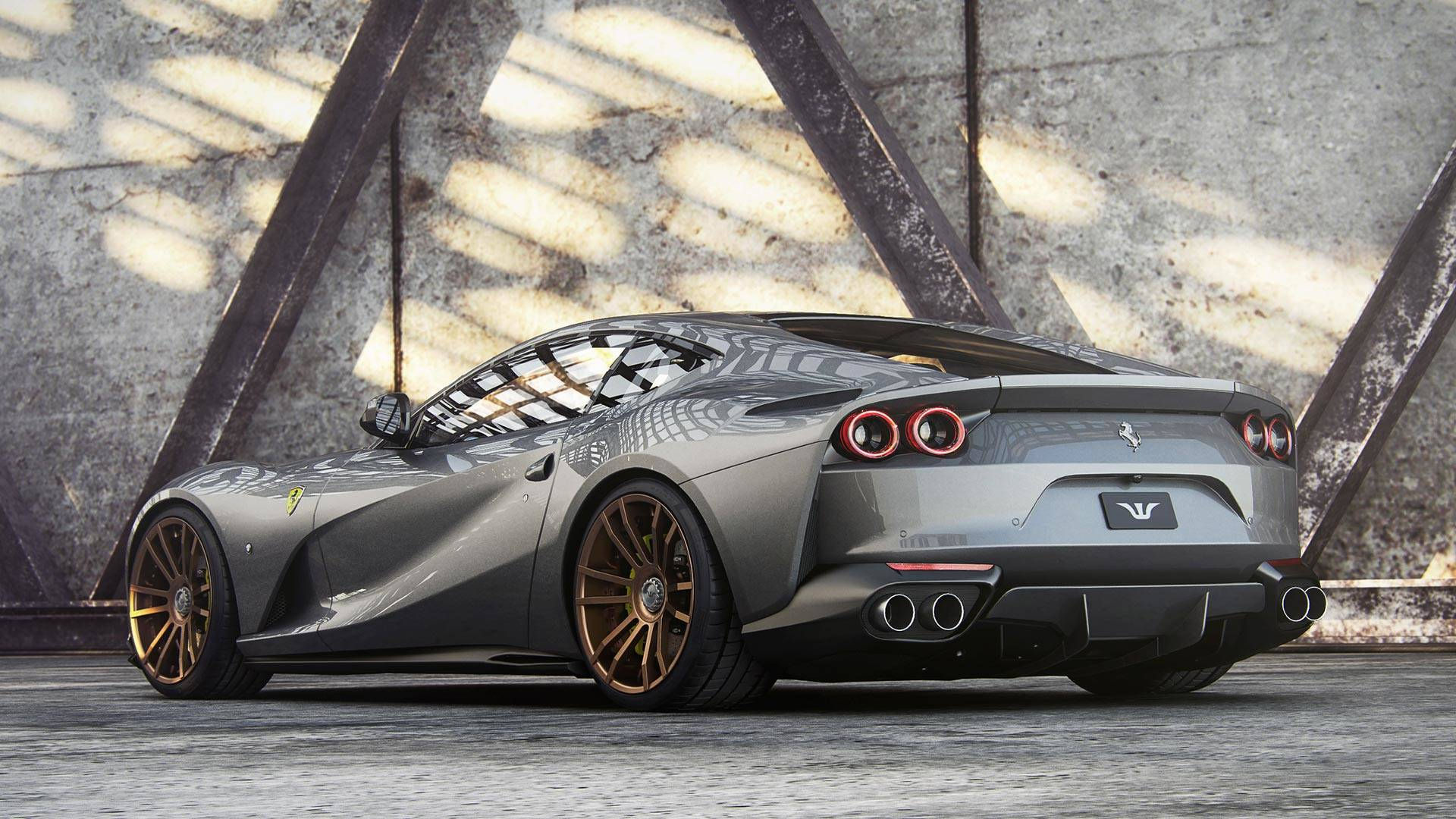 Wallpaper #ne_CTJMBMN-XEVvVxD6D48 Ferrari 812 Superfast Becomes Superforte Thanks to Wheelsandmore