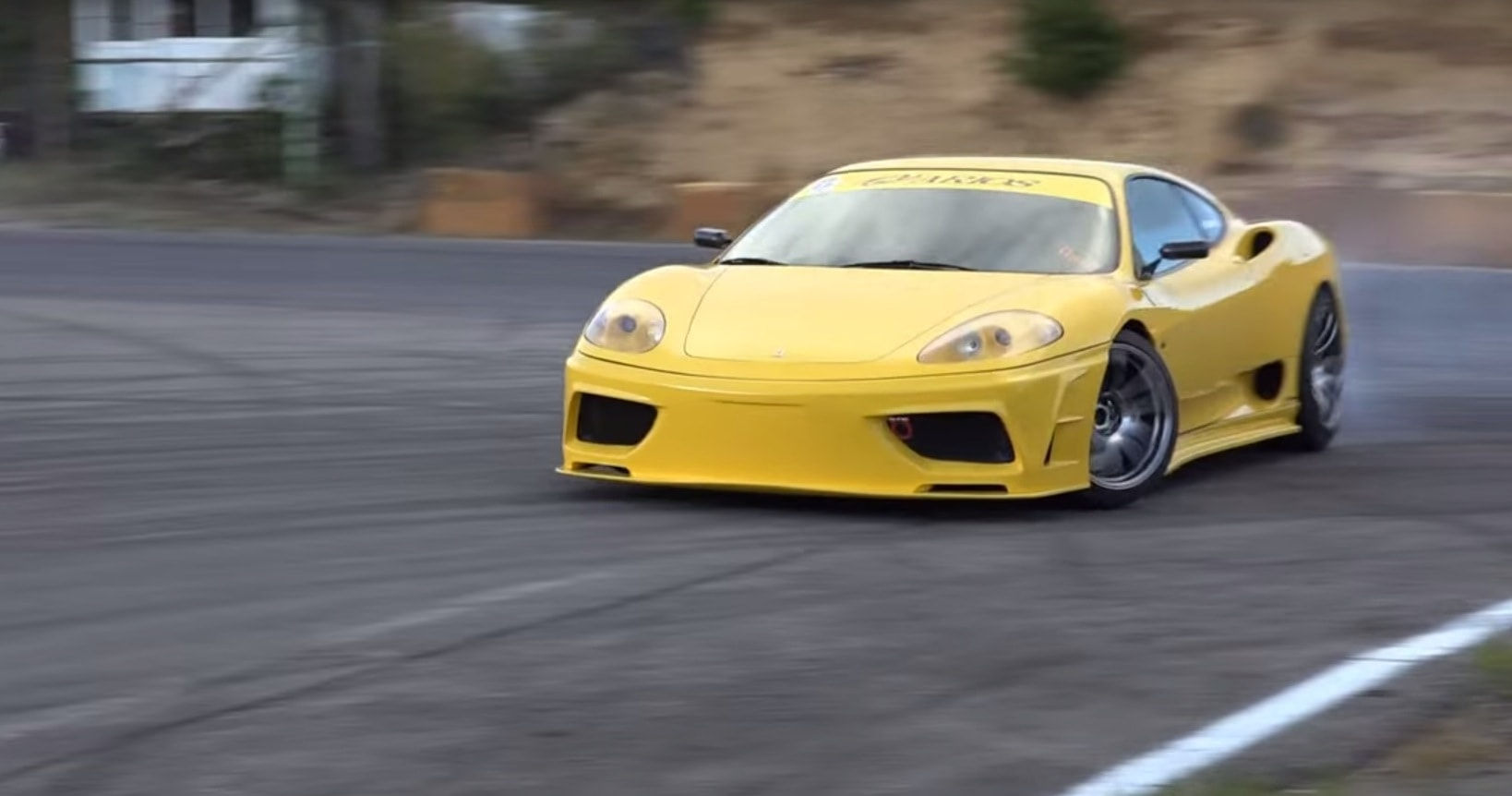Wallpaper #fWjqHJMBSpphPi3-BySi337 Ferrari 360 Modena Drift Car Slides Surprisingly Smoothly in Japan