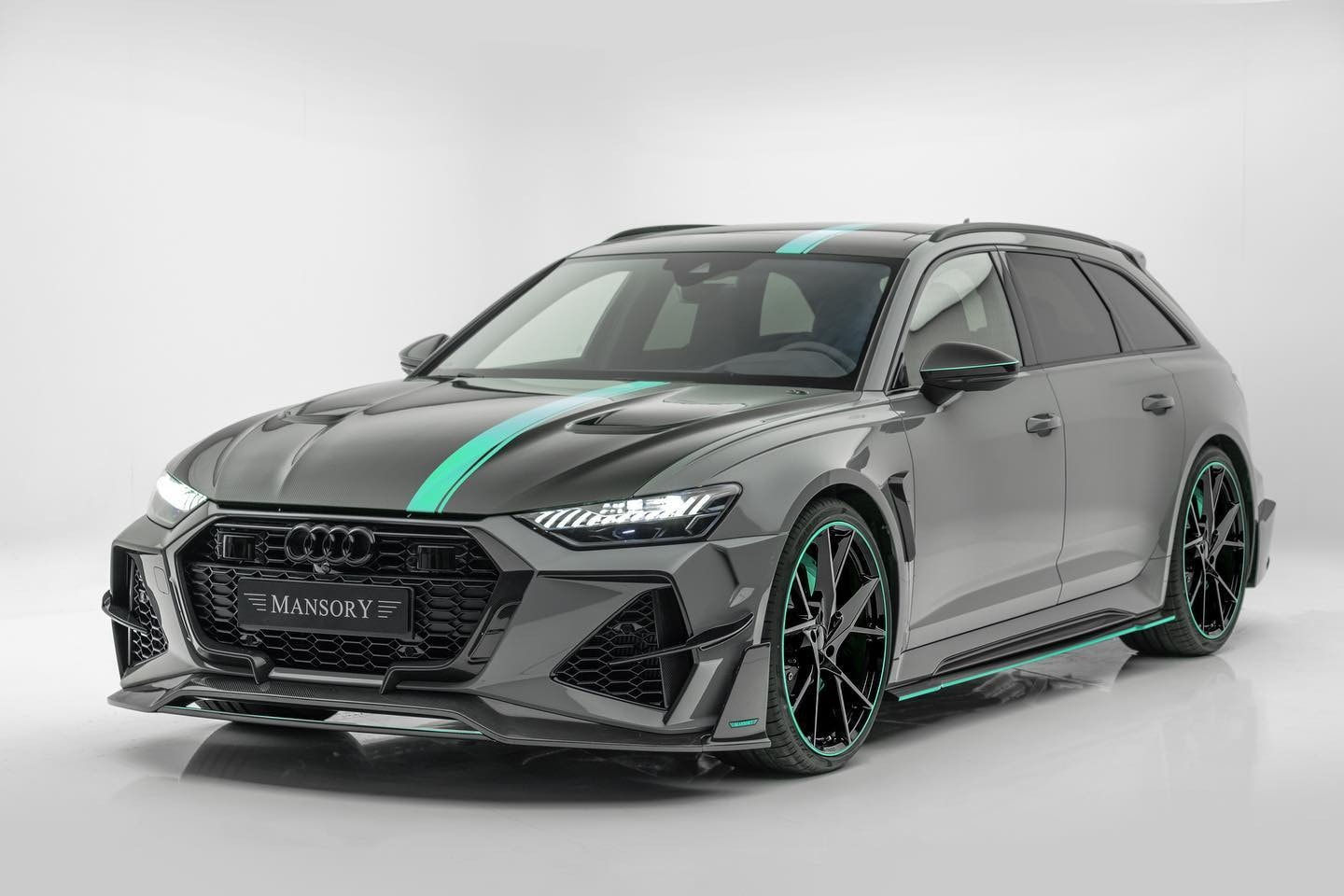 Wallpaper #s-_NTJMBMN-XEVvV_T4S127 Mansorys Audi Rs 6 Avant is a V8 Powered Mint Autoevolution