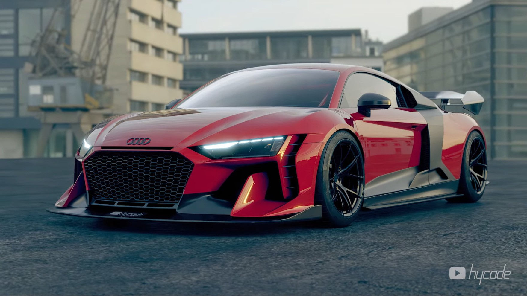 Wallpaper #Pmg_GJMBSpphPi3-AhLi94 Audi R8 Black Series is an Epic Widebody Rendering That Challenges