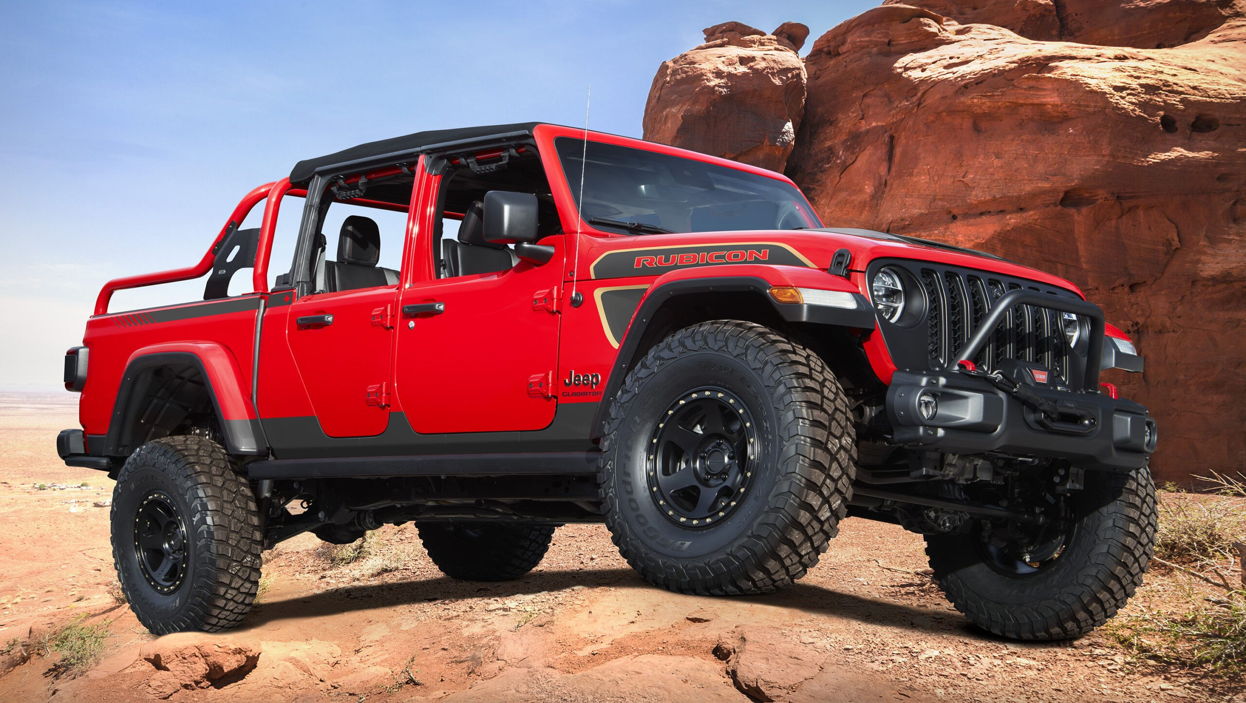 Wallpaper #BkDlMJMBJhL2WPba1cTh226 The Jeep Gladiator is Now Available with Half Doors Autoevolution