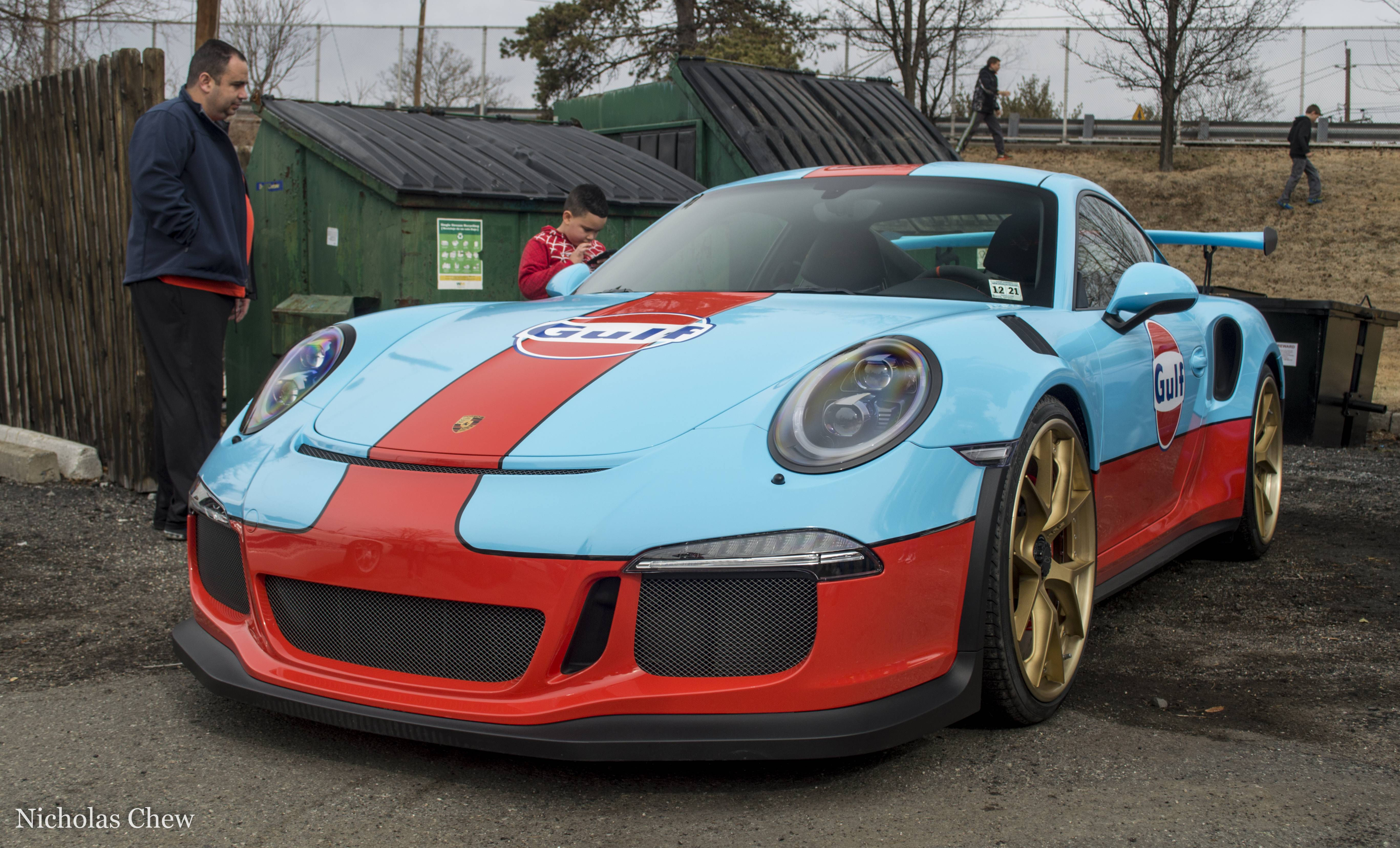 Wallpaper #AfQeOpMBKFX8bn3rS3hl44 Gulf Livery Porsche 911 Gt3 Rs Pdk is Part Wrap Part Lava Orange