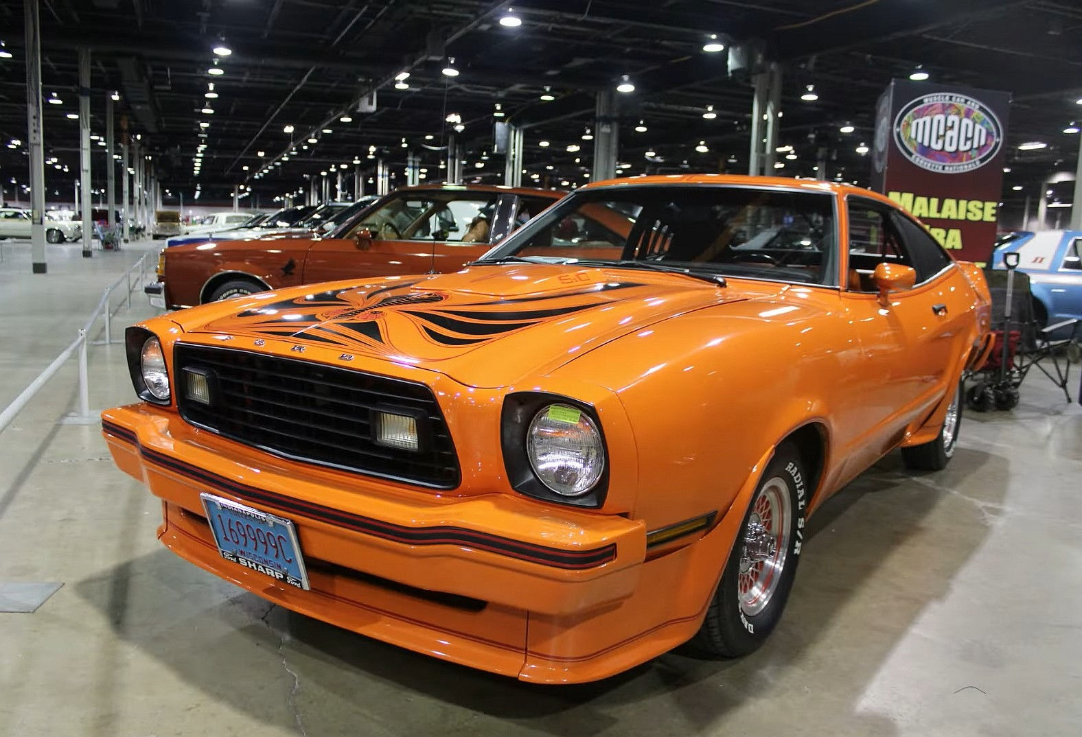 Wallpaper #Cl7gMpMBborbLbczqWC0147 Tangerine 1978 Ford Mustang King Cobra is the Definition of Malaise Era