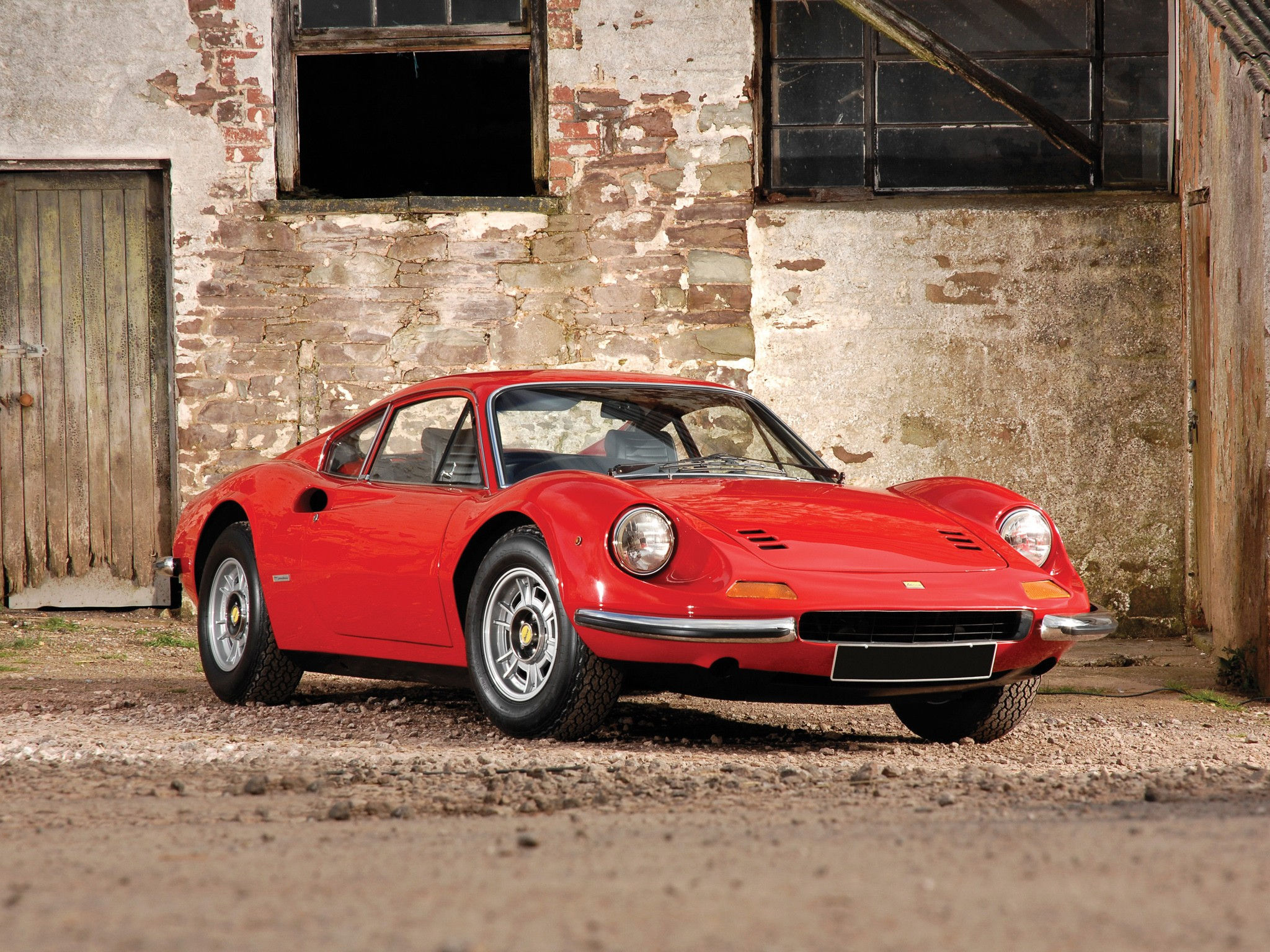 Wallpaper #XGeY-pIBSpphPi3-45EQ498 Slammed Ferrari Dino on F40 Wheels is a Radical Rendering Autoevolution
