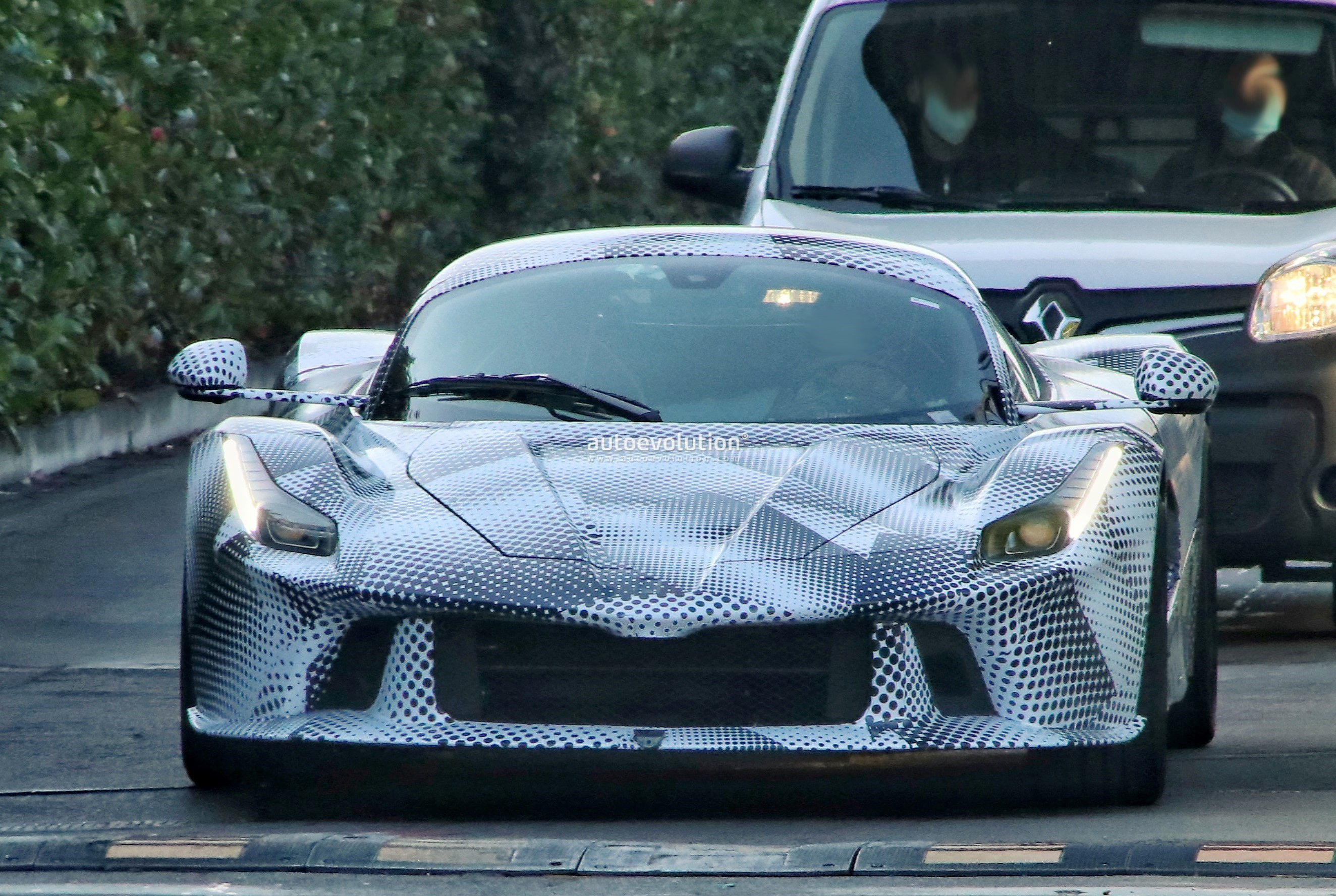 Wallpaper #IamqKZMBMYaX5LKBcdT382 New Ferrari Hypercar Spied with Laferrari Bodywork Features Plug in