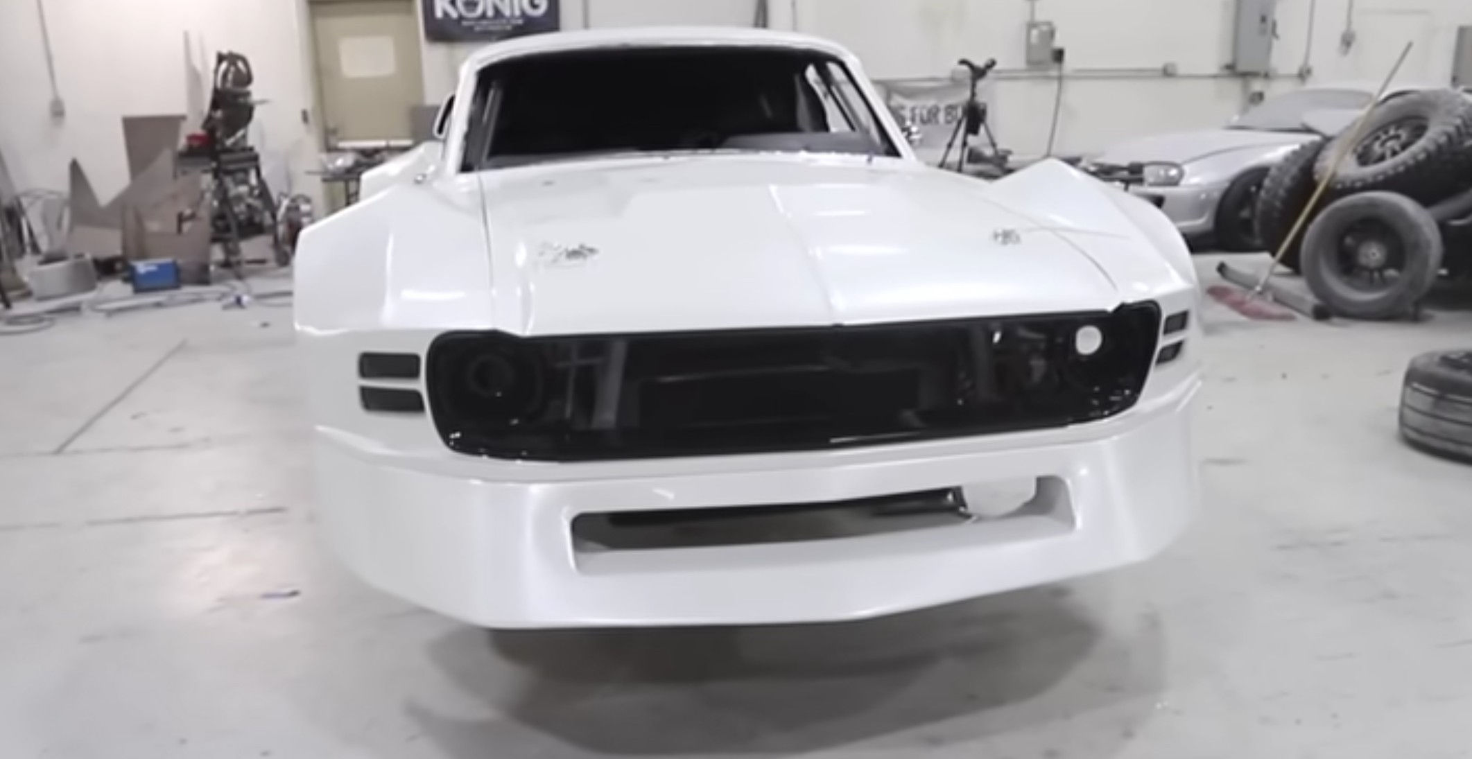 Wallpaper #Imi8F5MBSpphPi3-HBAu176 This Mid Engine 67 Ford Mustang with a Crazy Body Kit is a 2022 Sema