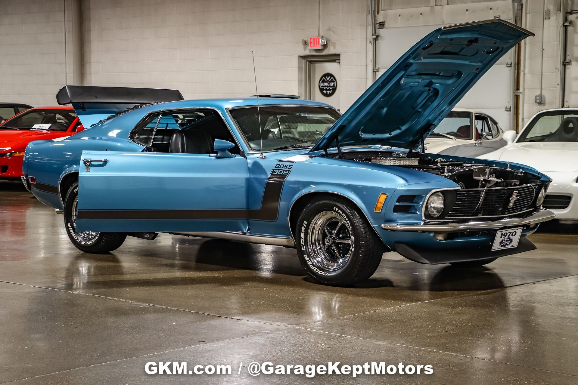 Wallpaper #e4cIMpMBPAdmKxa26mMB107 1969 Mustang Boss 302 Blue