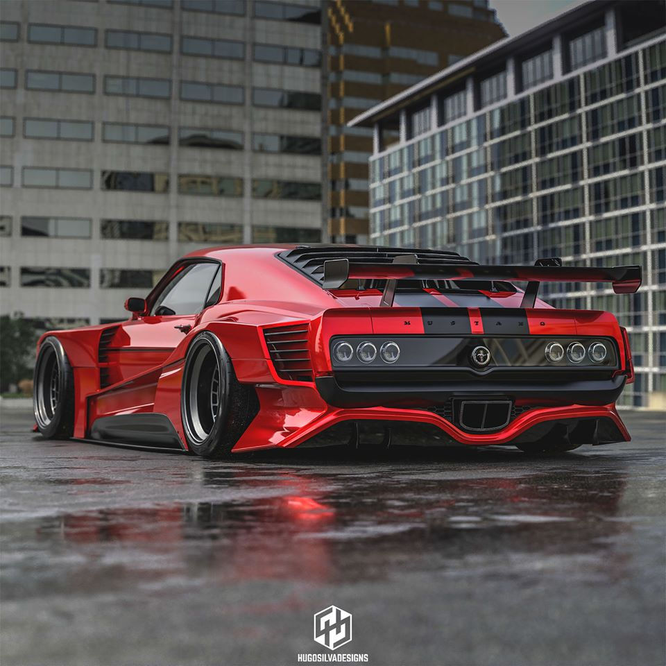 Wallpaper #n7gi1pIBJvJKYCmEdNwN378 1970 Ford Mustang Widebody