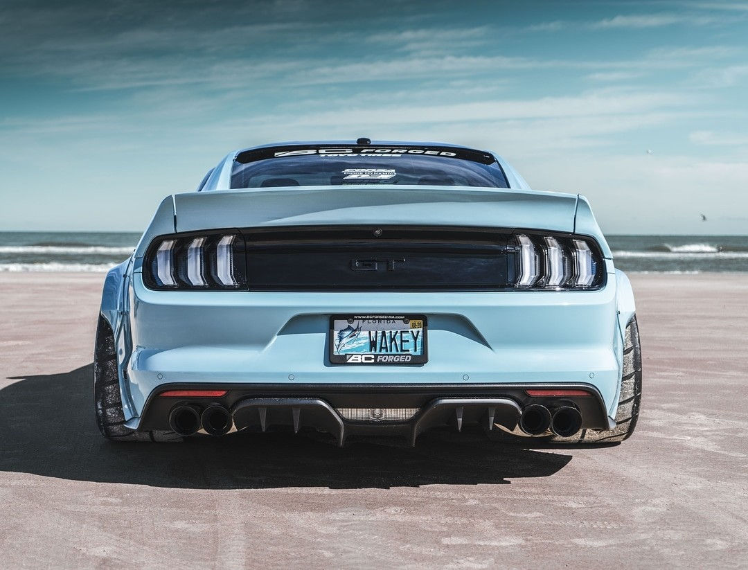 Wallpaper #4WfD-JIBSpphPi3-3IrB78 Ford Mustang GT Blue Bomb is a Nasty Twin Turbo 52 Stroker