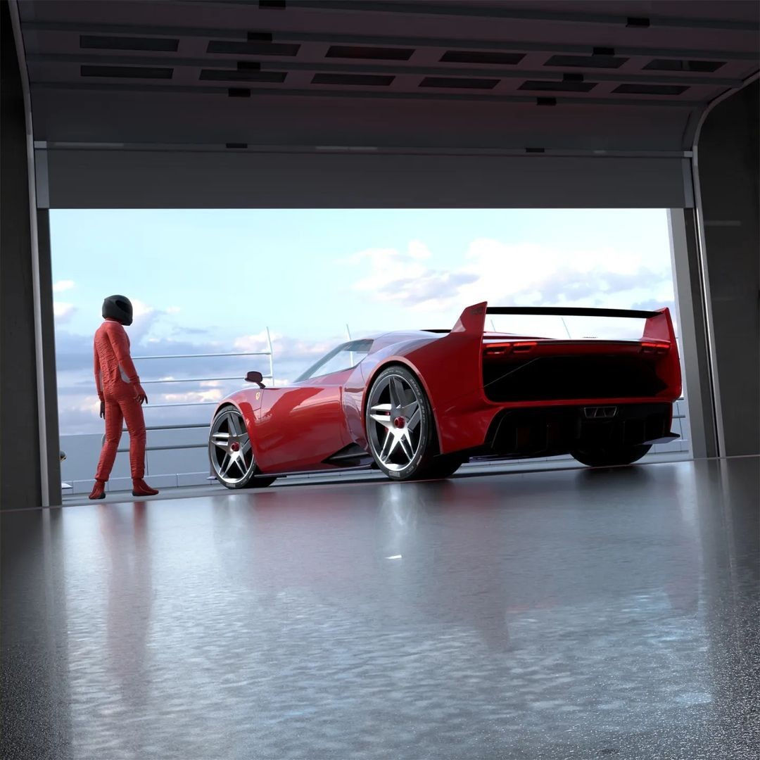 Wallpaper #Q7nI3pIBJvJKYCmEKgfX280 The Ferrari F40 is Back to Eat the Hearts of Hypercars Ice Pitstops in