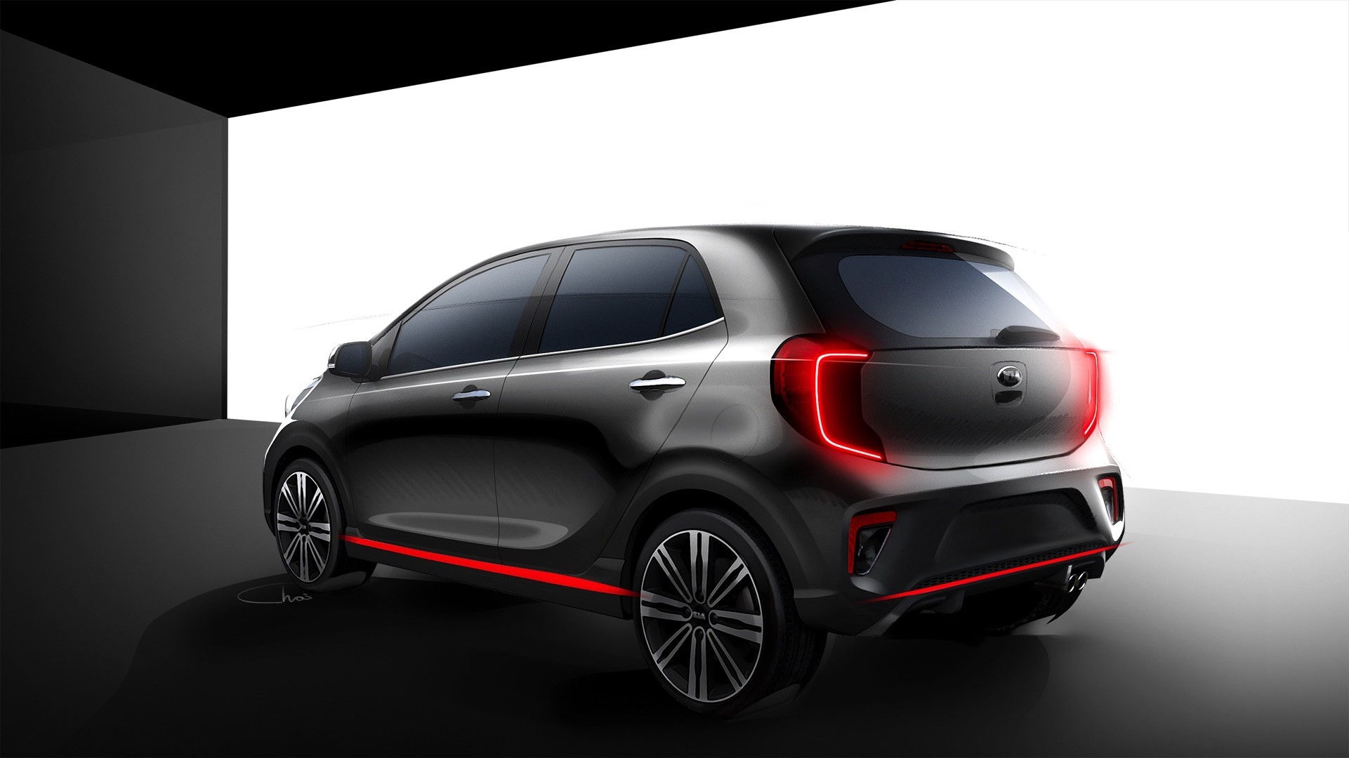 Wallpaper #VUbGU5cBqAgmjOk2Nl2w252 Update 2017 Kia Picanto Teased Looks All Grown Up for a City Car