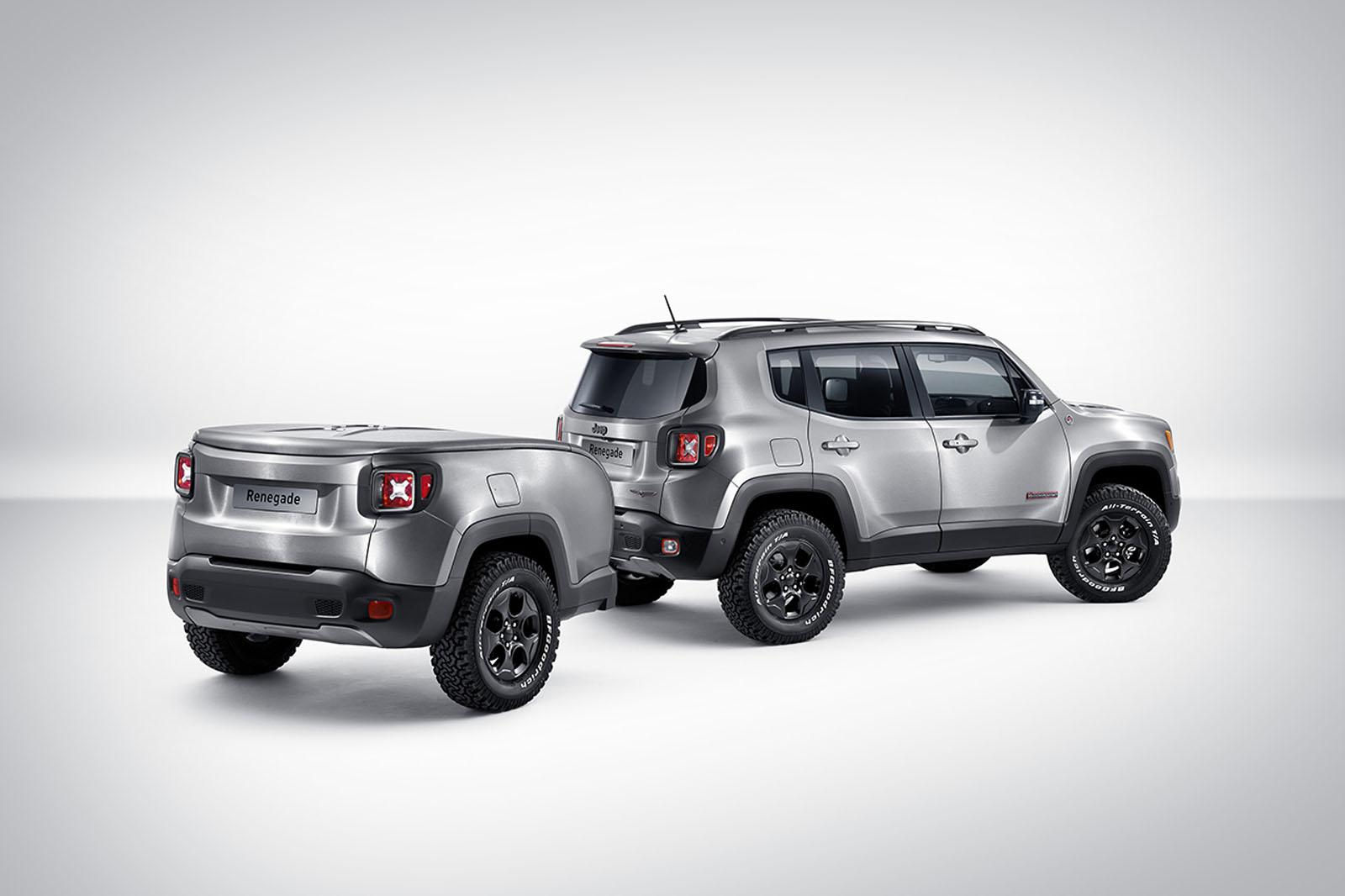 Wallpaper #Uh1hLZMBlOZrFDOkhtBE126 Jeep Renegade Gets a Pimped Out Trailer and Brushed Steel Paint for
