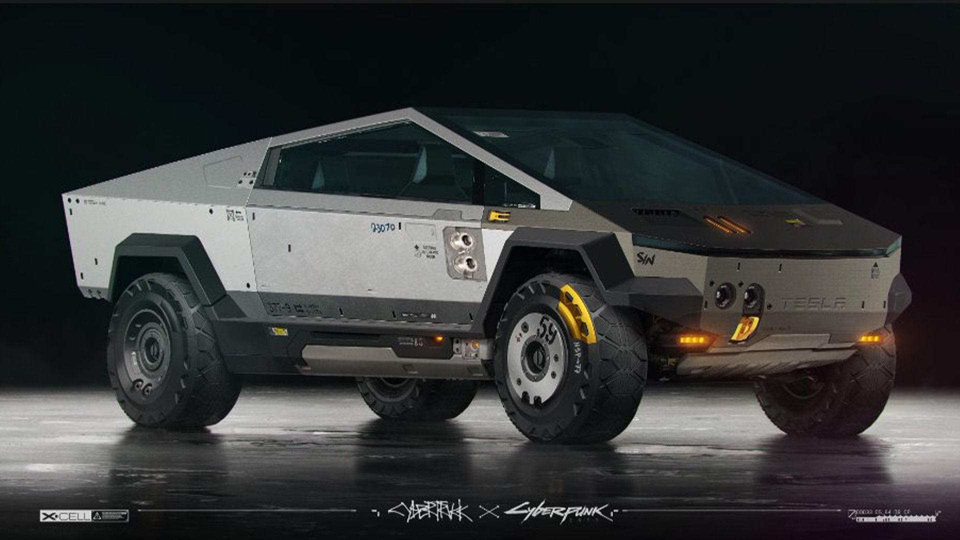 Wallpaper #OkCPMZMBJhL2WPbaT8fn145 Tesla Cybertruck to Finally Arrive in Cyberpunk 2077 in 2023