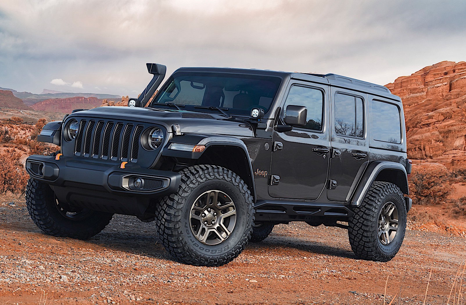 Wallpaper #TWhEFZMBSpphPi3-FQc36 Jeep Wrangler Renegade by Mopar Presented Autoevolution