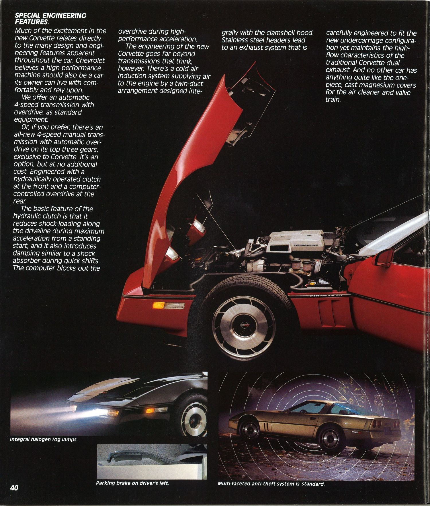 Wallpaper #q2dJDJMBSpphPi3-fd2b281 C4 Corvette Brochure is a Blast from the Past Autoevolution