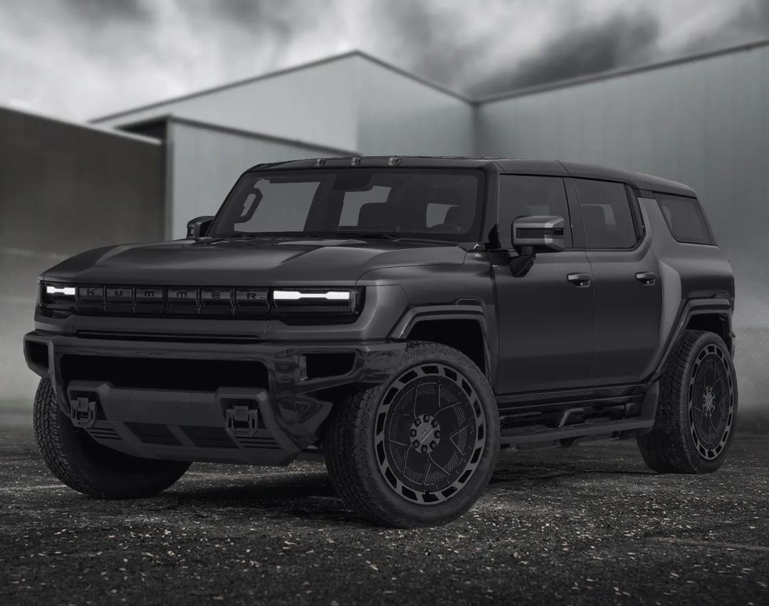 Wallpaper #aGjlHJMBSpphPi3-NiSo187 This Murdered Out Gmc Hummer Ev Wants to Make a Dark Statement